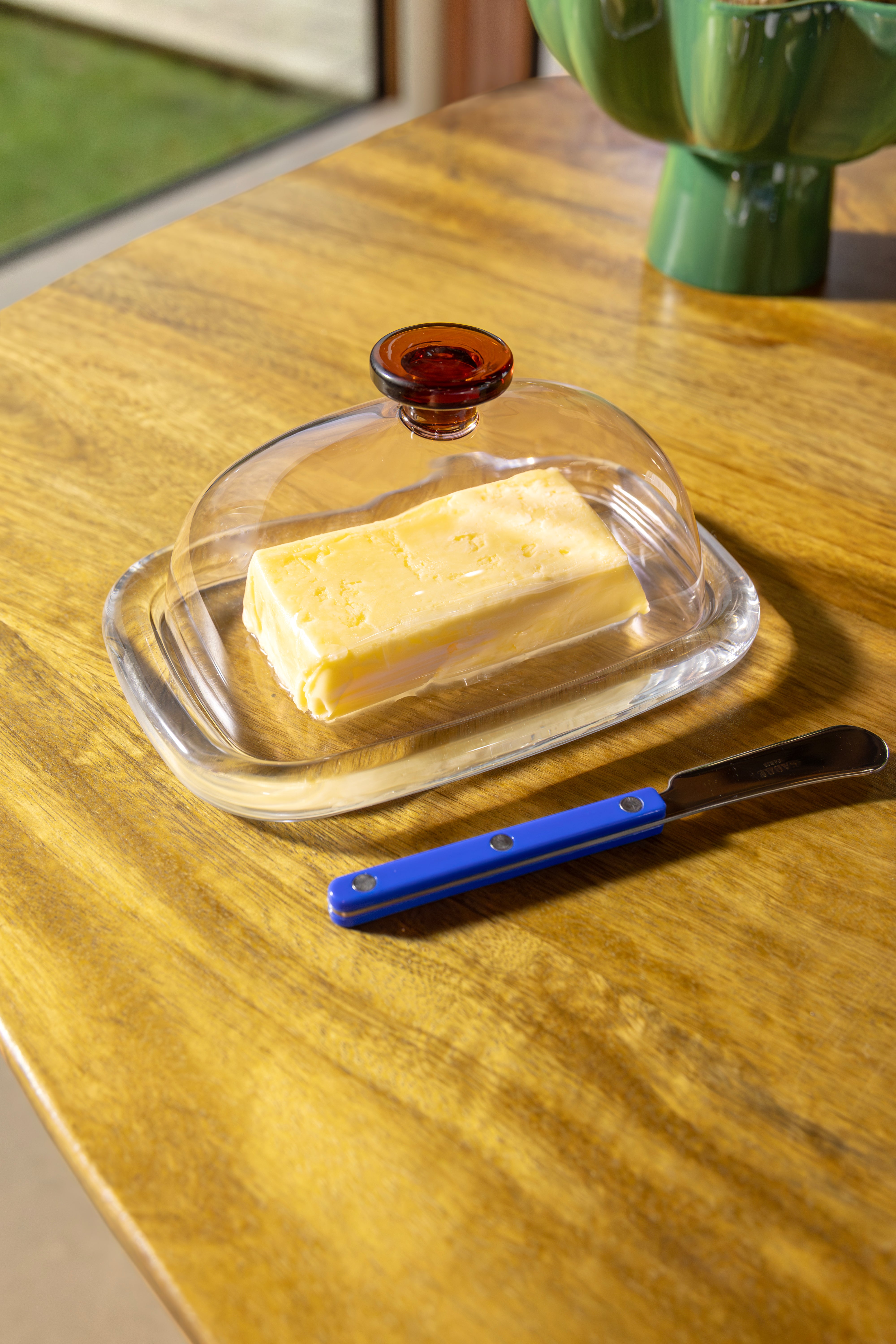 Maselniczka CANTINE różowy z bursztynowym