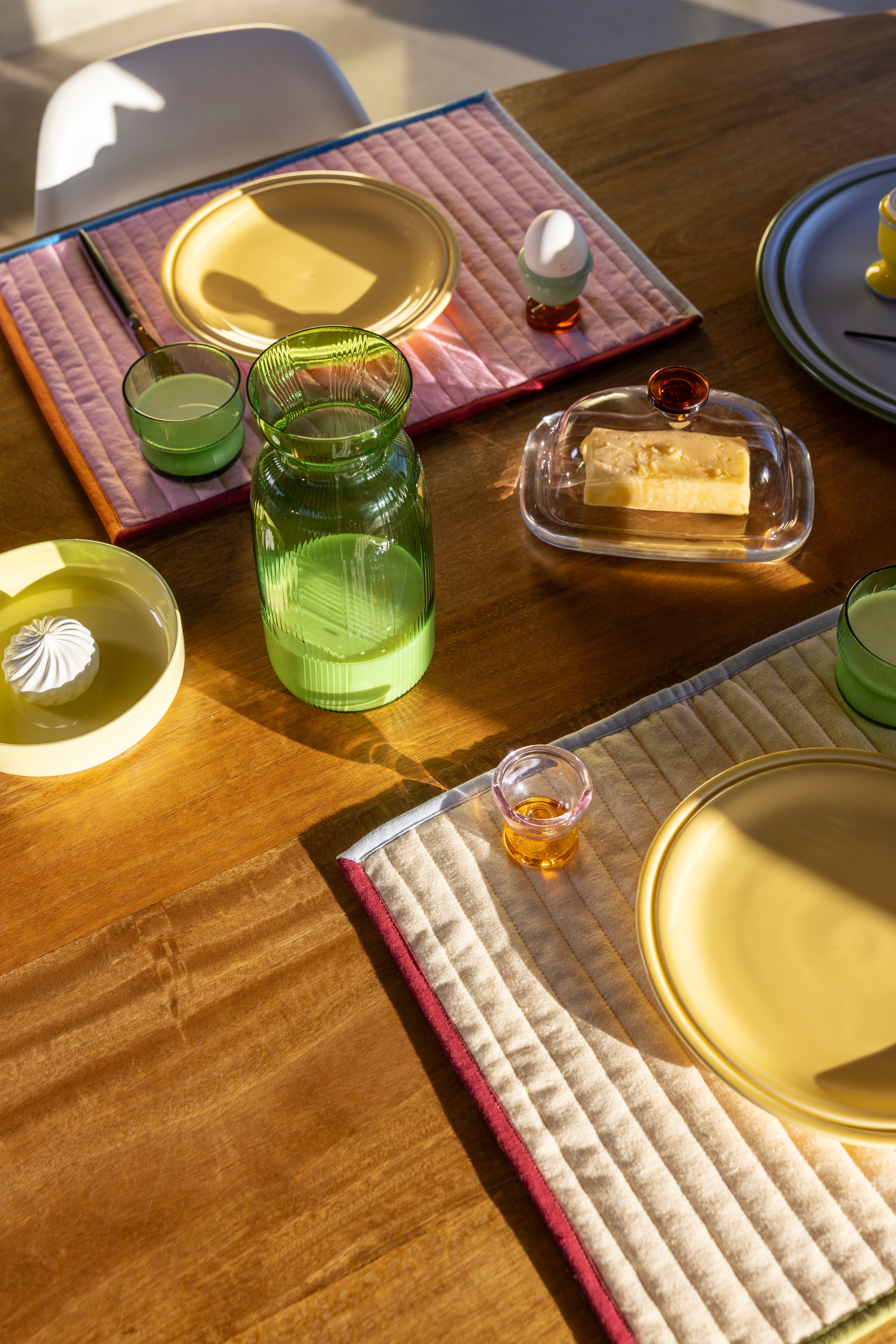 Karafka CIRCUS zielone szkło