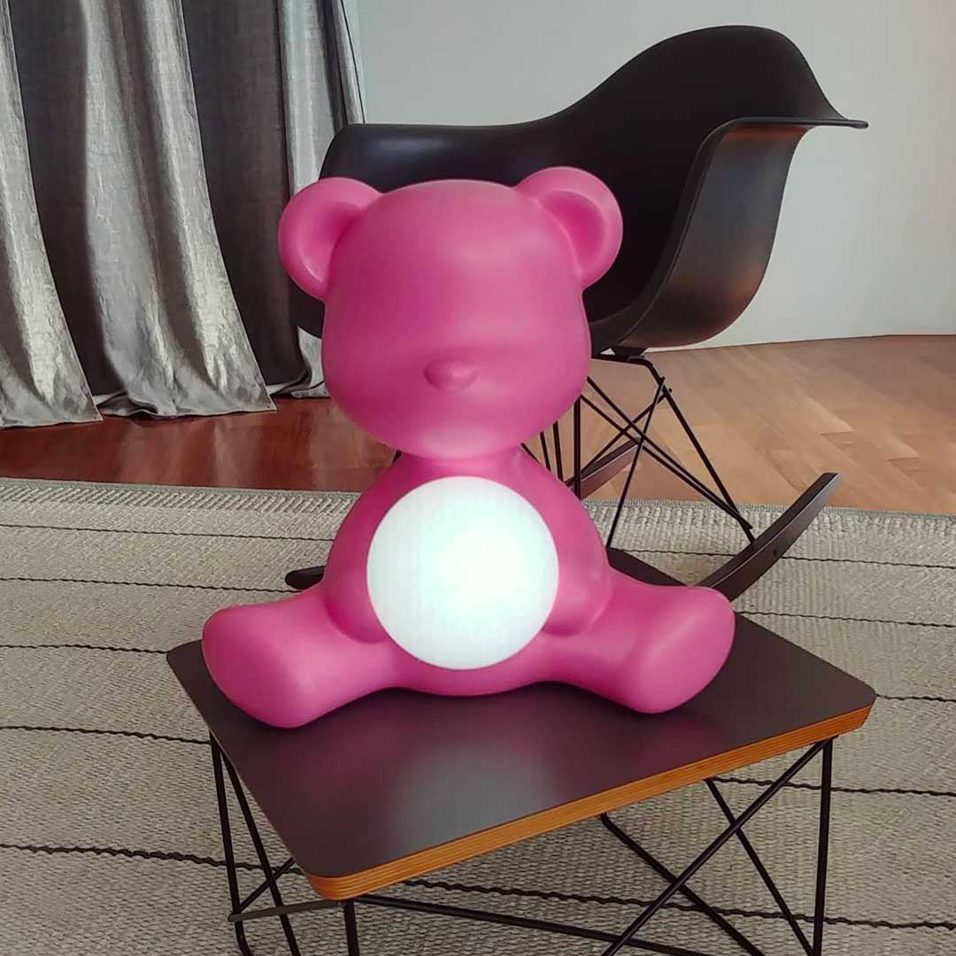 Lampa TEDDY GIRL jasnoróżowy