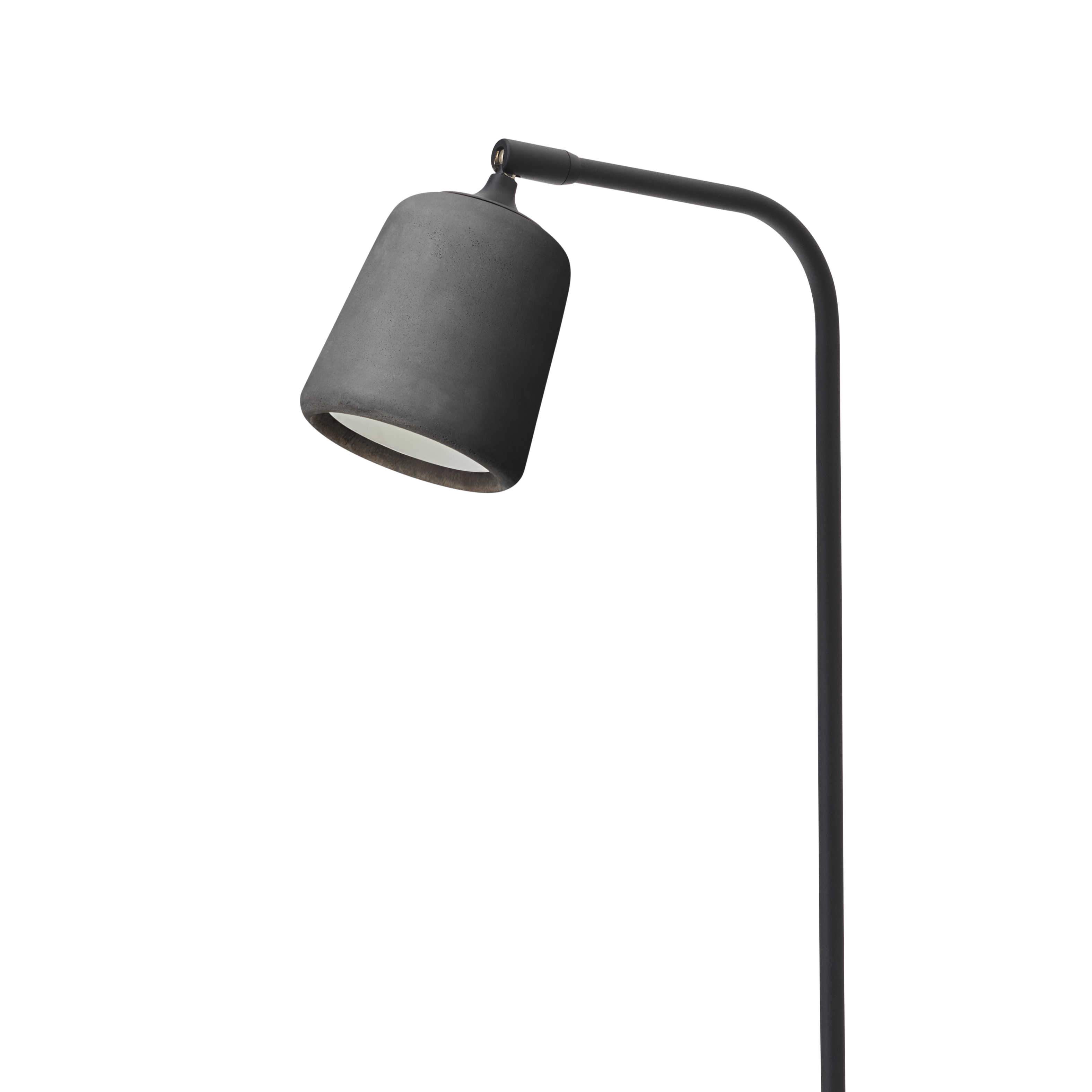 Lampa podłogowa MATERIAL ciemny cement