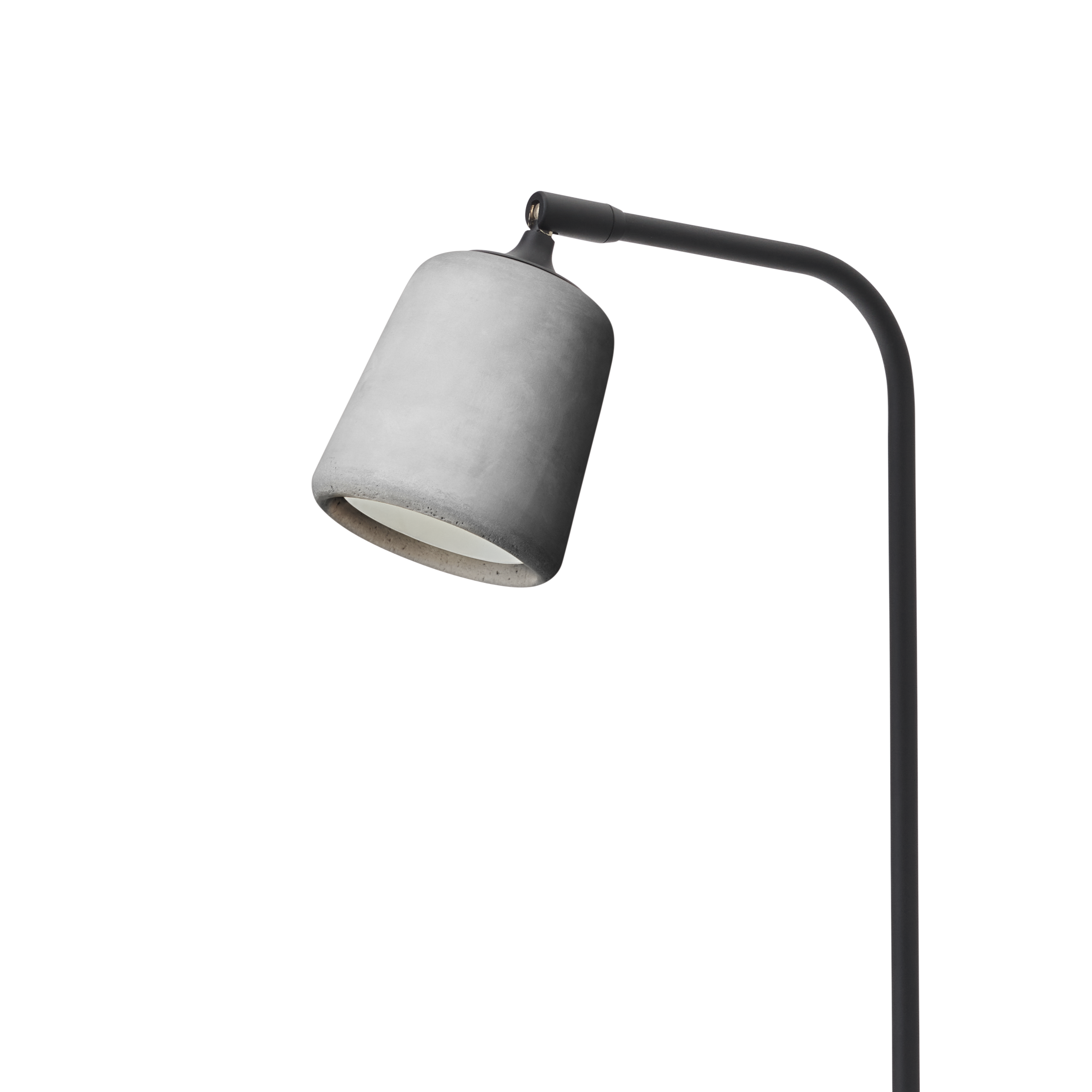 Lampa podłogowa MATERIAL jasny cement
