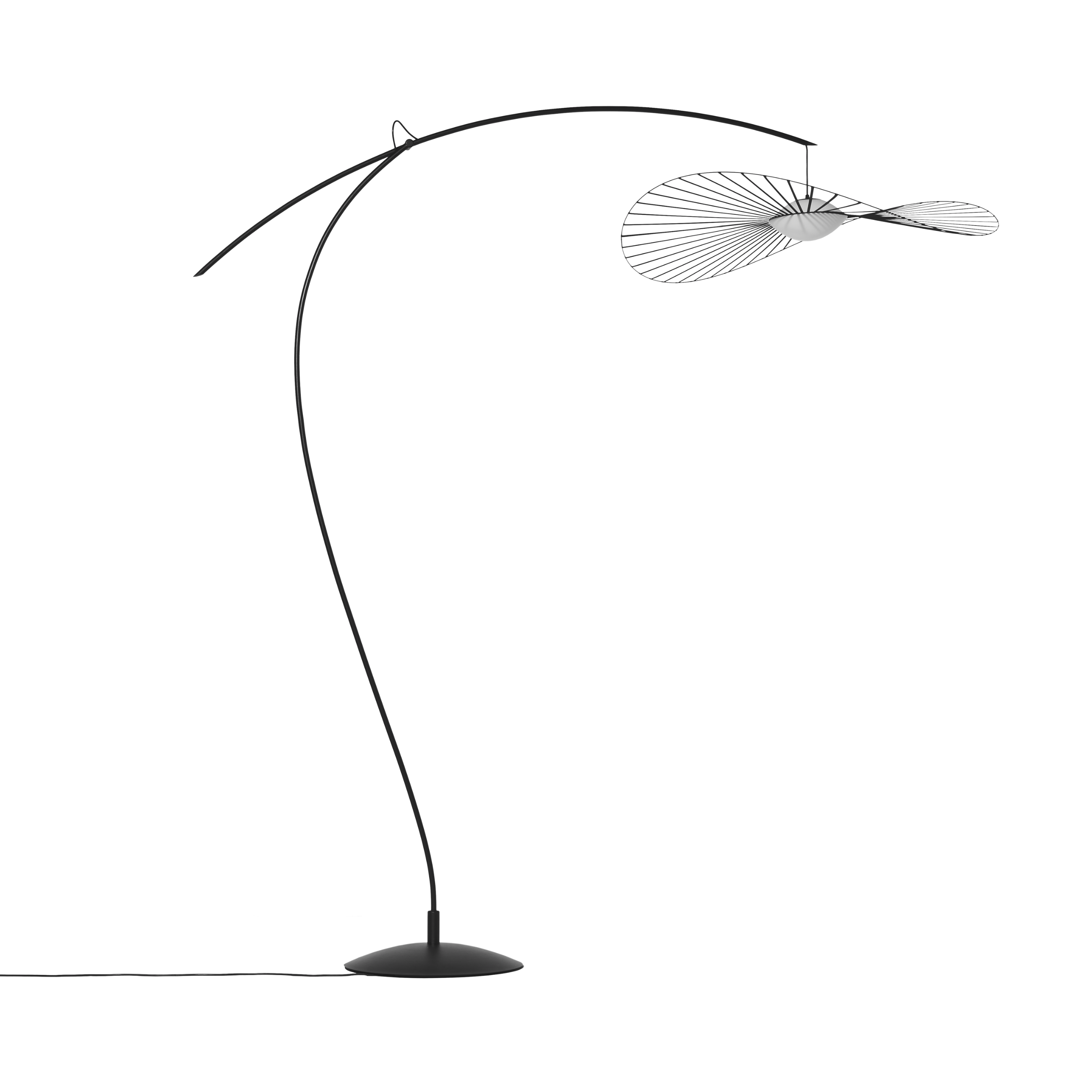 Lampa podłogowa VERTIGO NOVA czarny