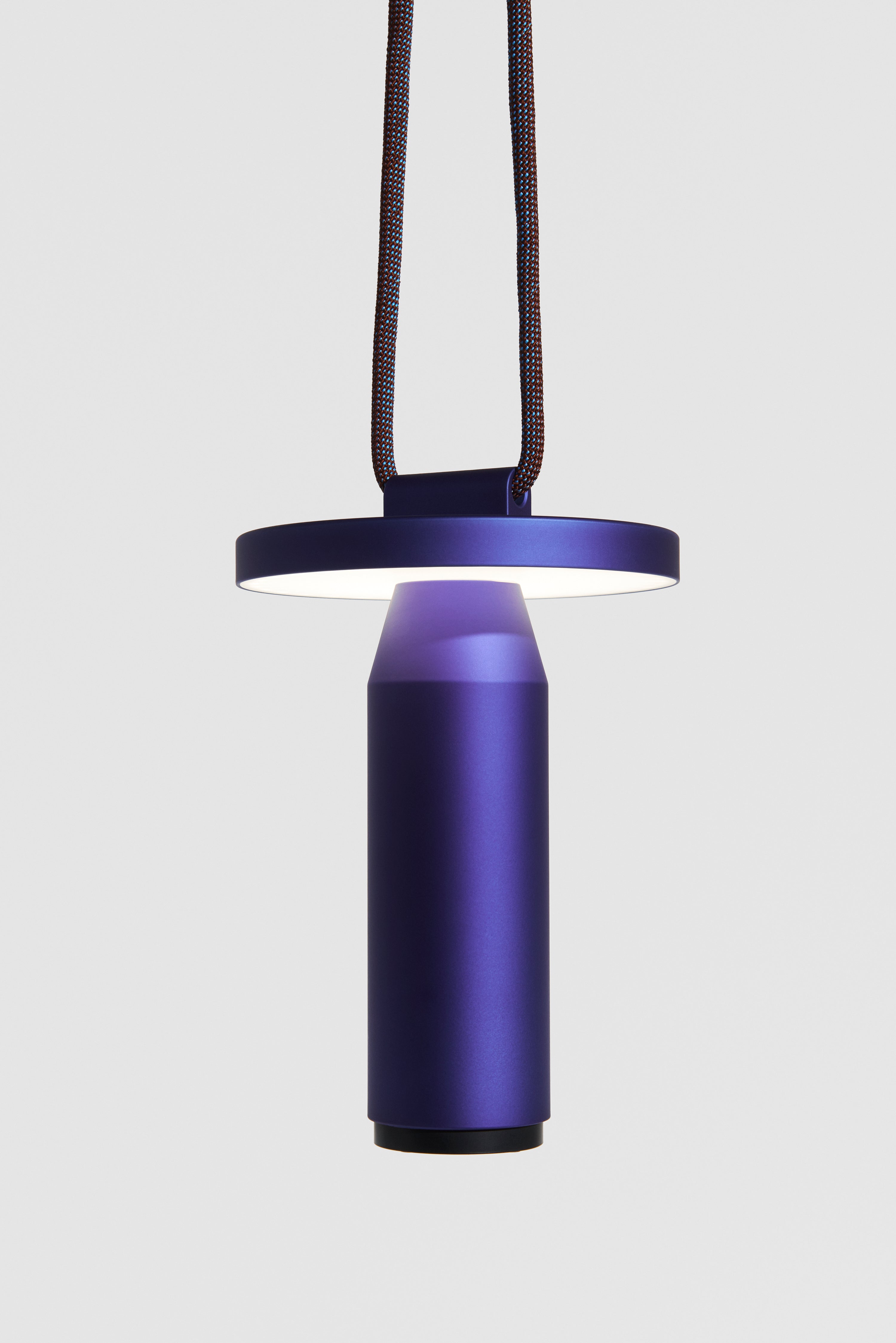 Lampa przenośna QUASAR granatowy