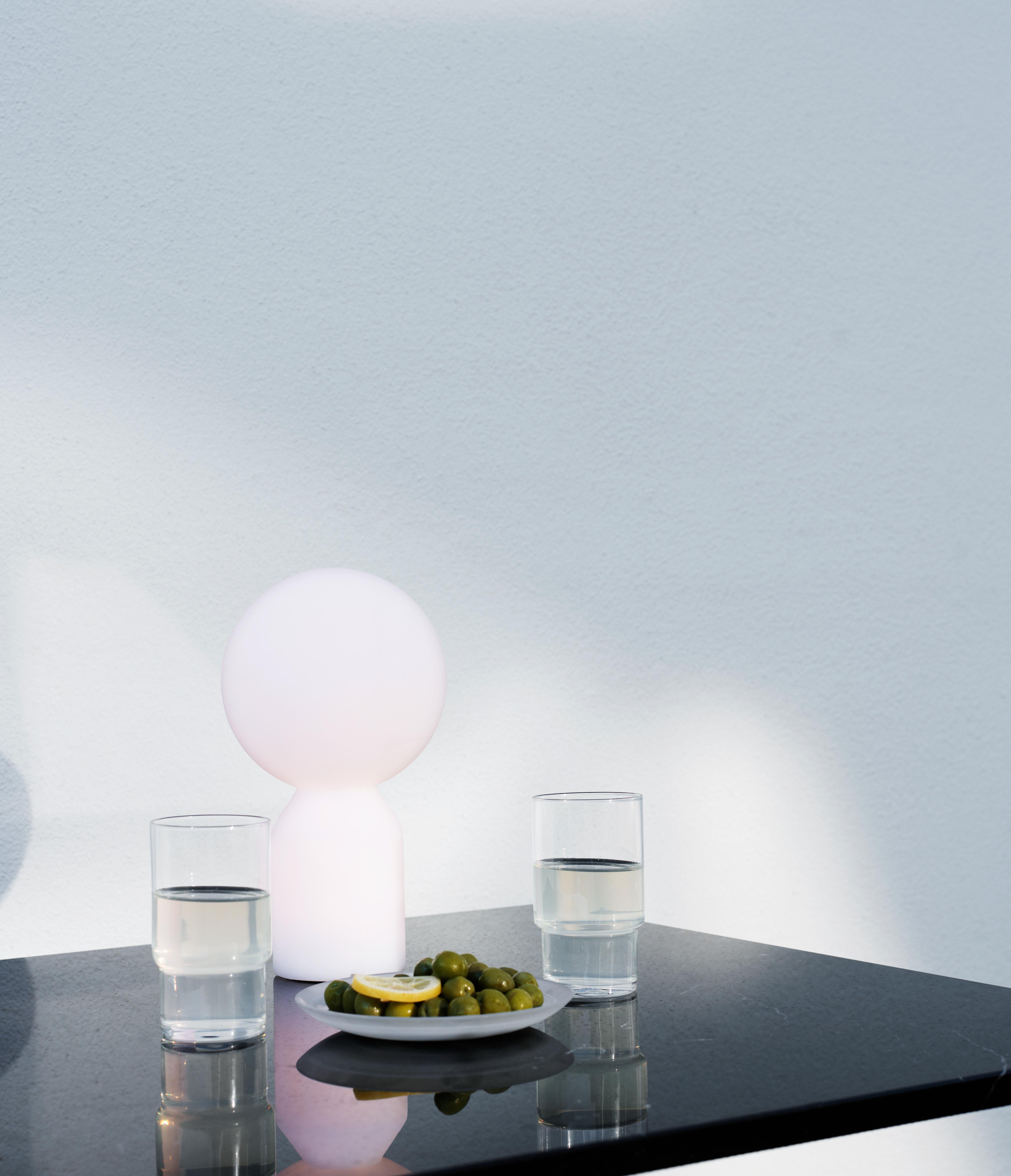 Lampa przenośna YO biały