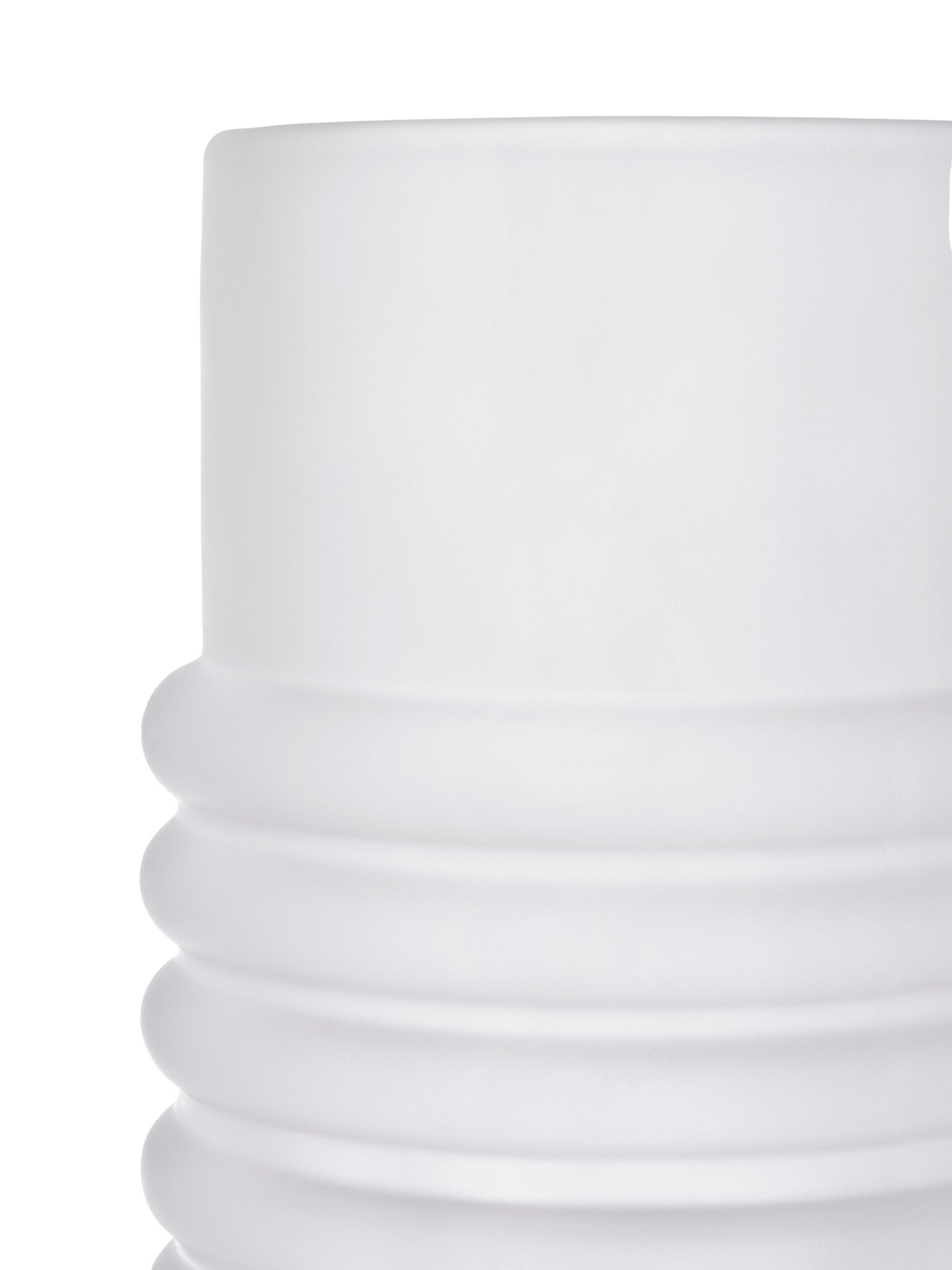 Vase PRESS matte glass