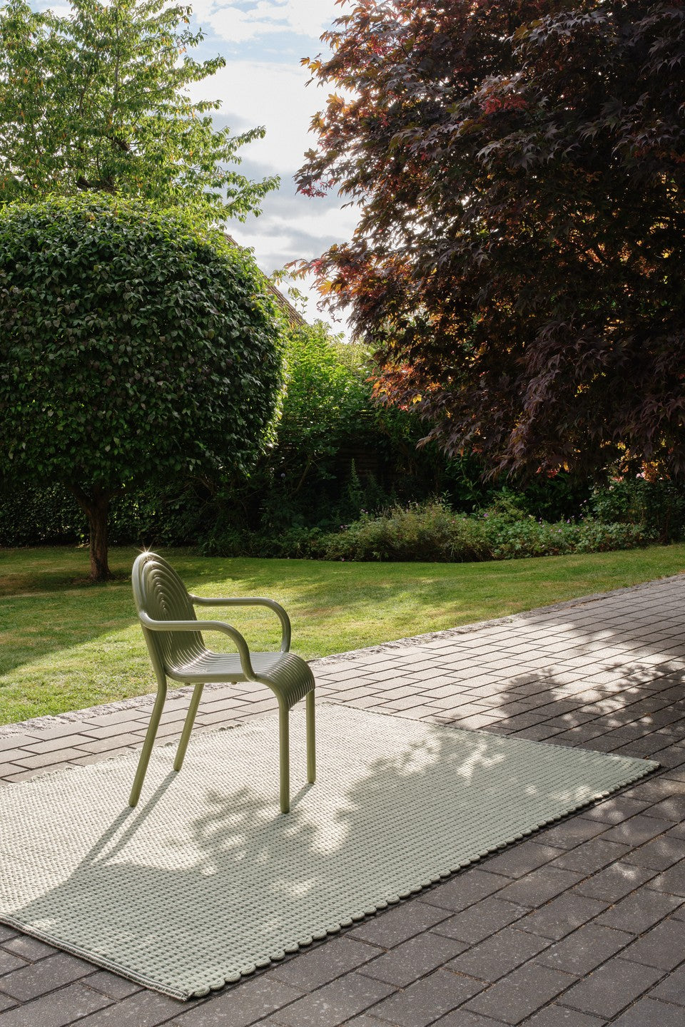 Dywan zewnętrzny CORD zielony