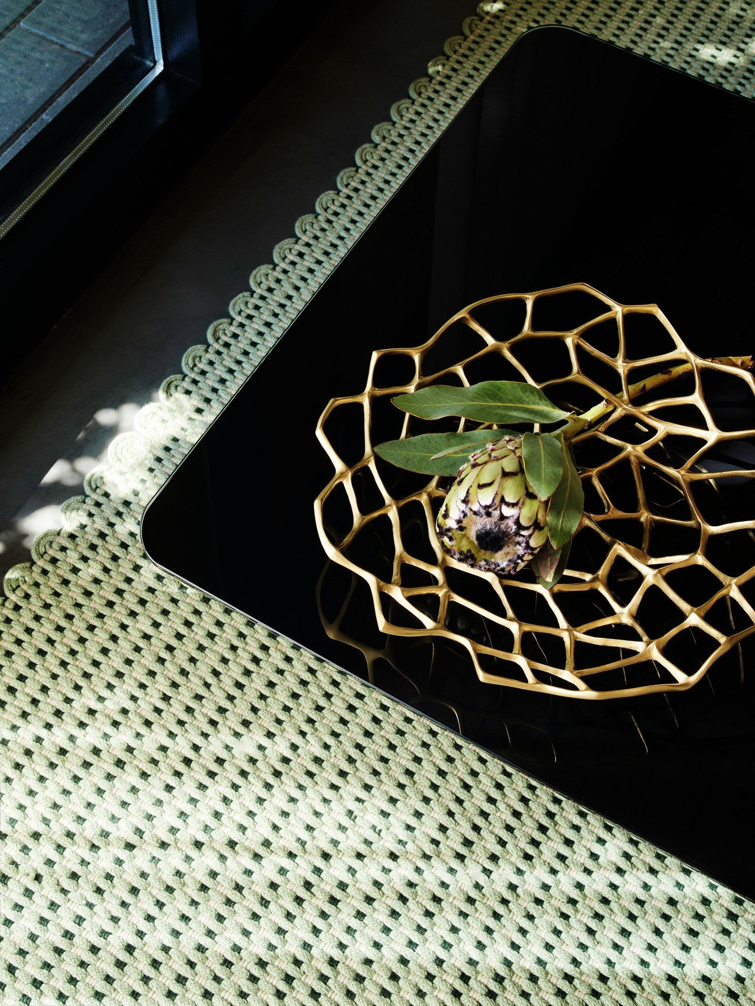 Dywan zewnętrzny CORD zielony