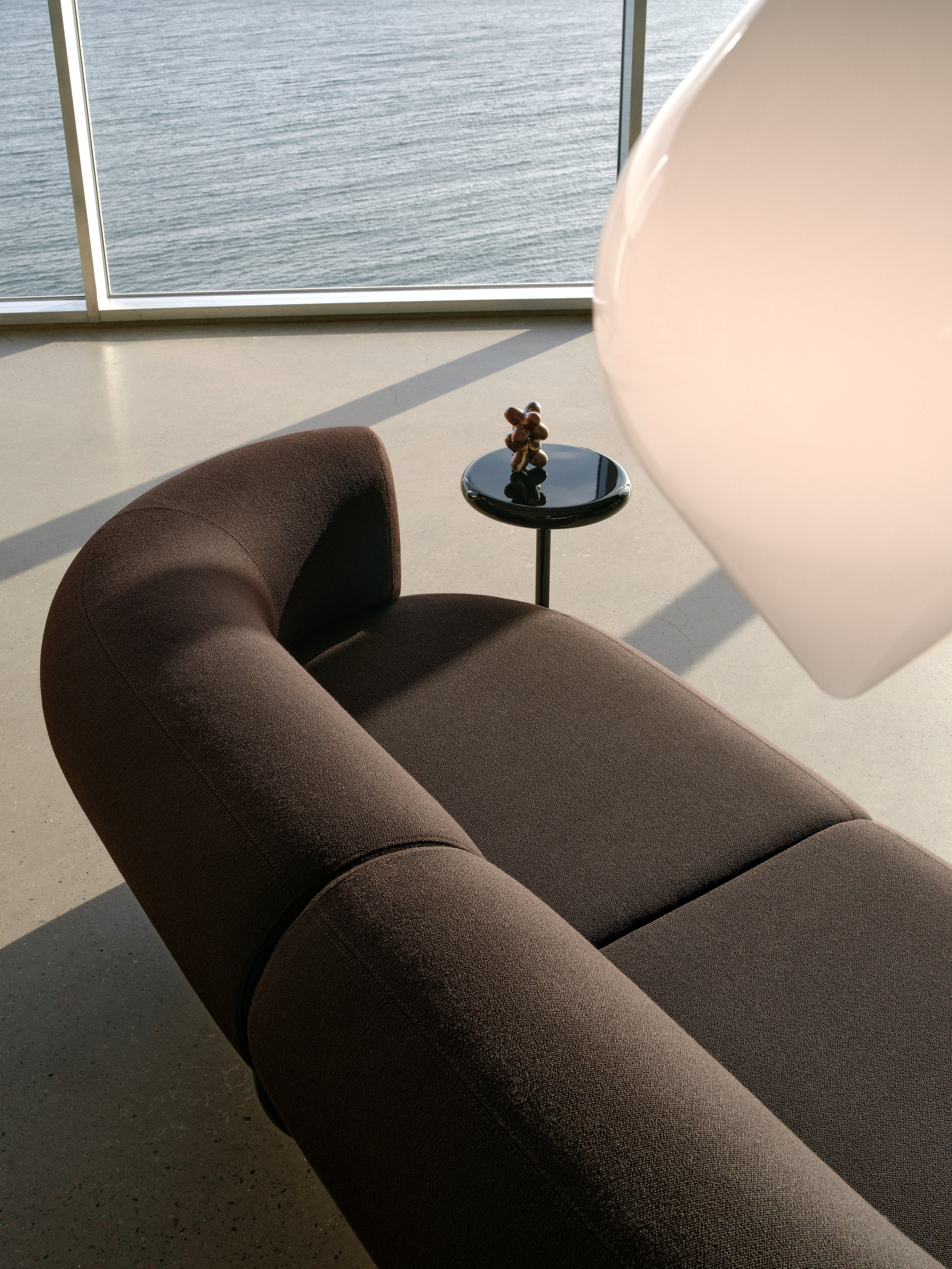 Lampa wisząca FLARE TOP opalowy klosz