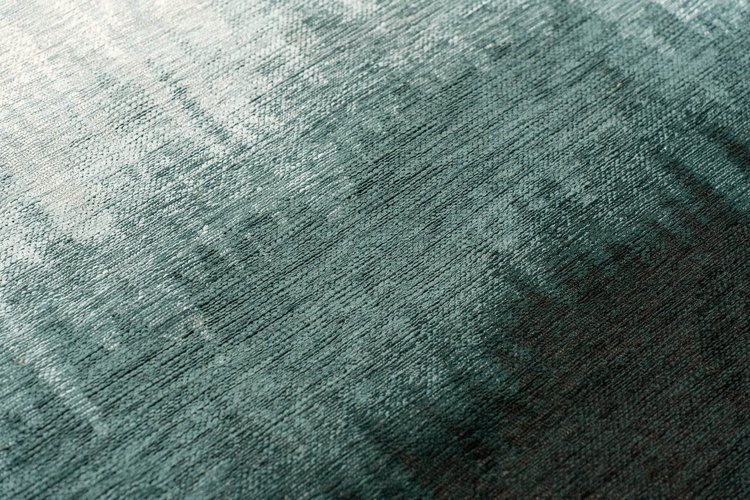 Dywan okrągły SENDAI niebieski z białym