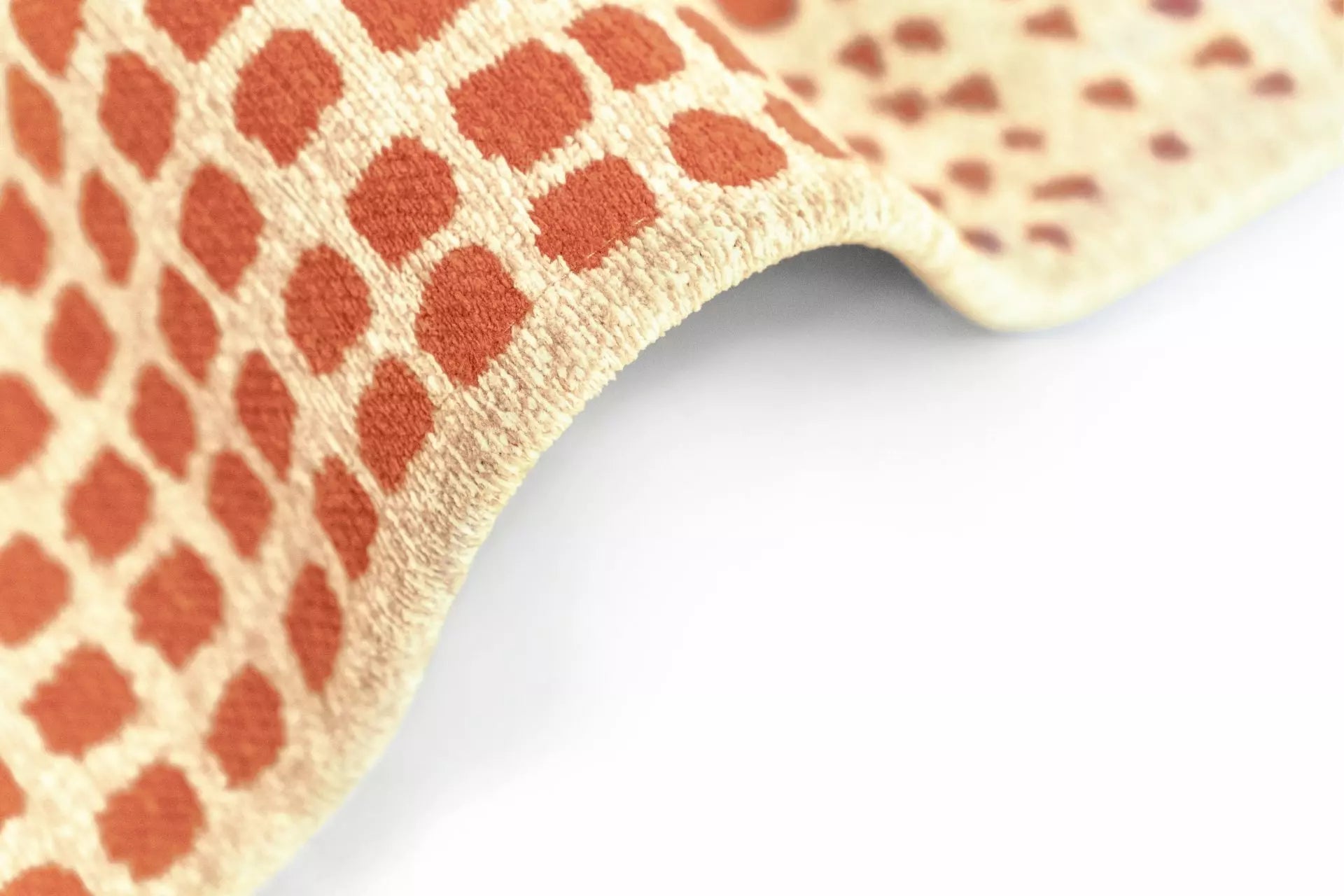 Teppich ZEN beige mit Orange