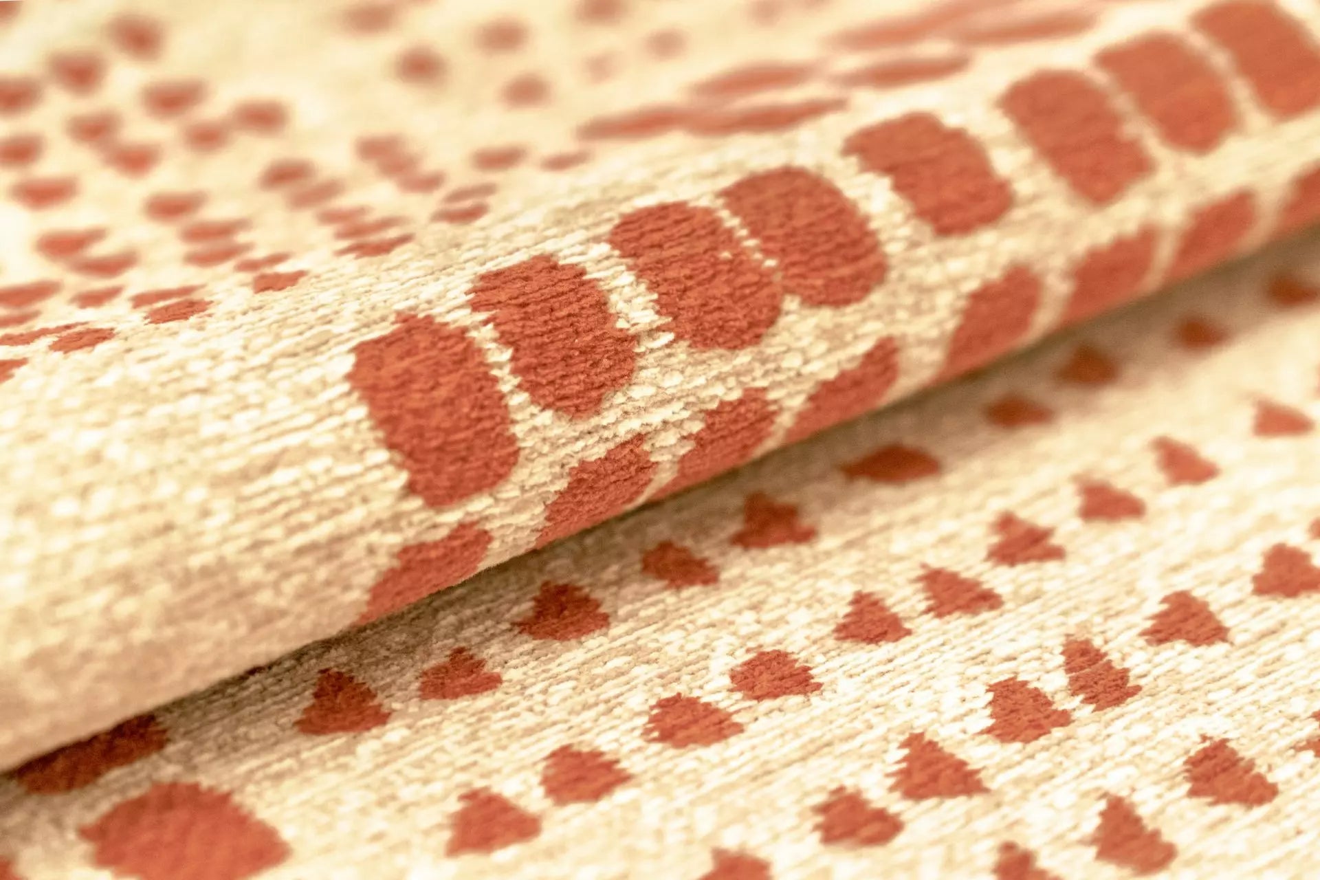 Teppich ZEN beige mit Orange