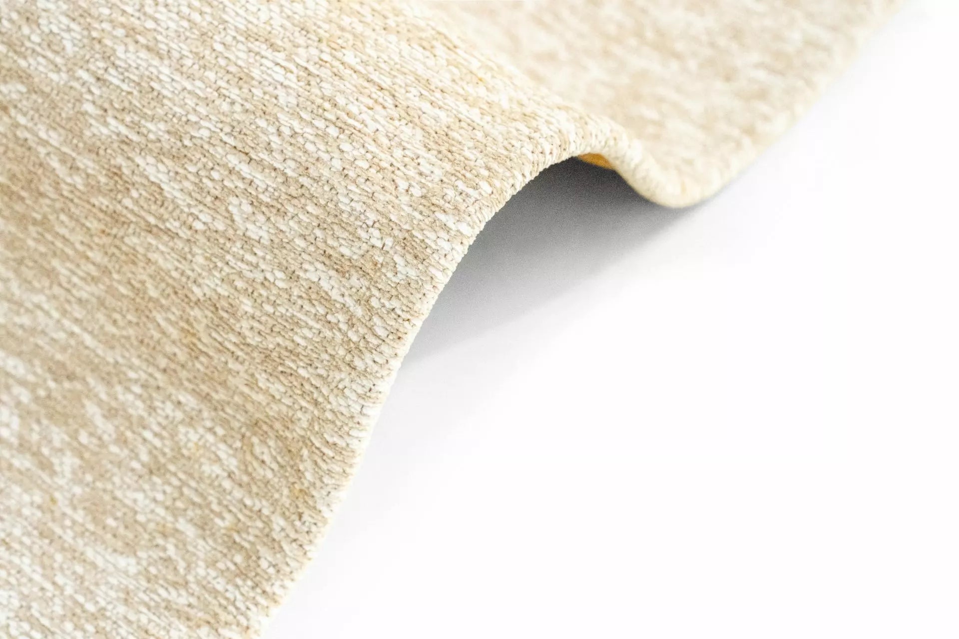 Teppich RIBBON weiß mit Gelb