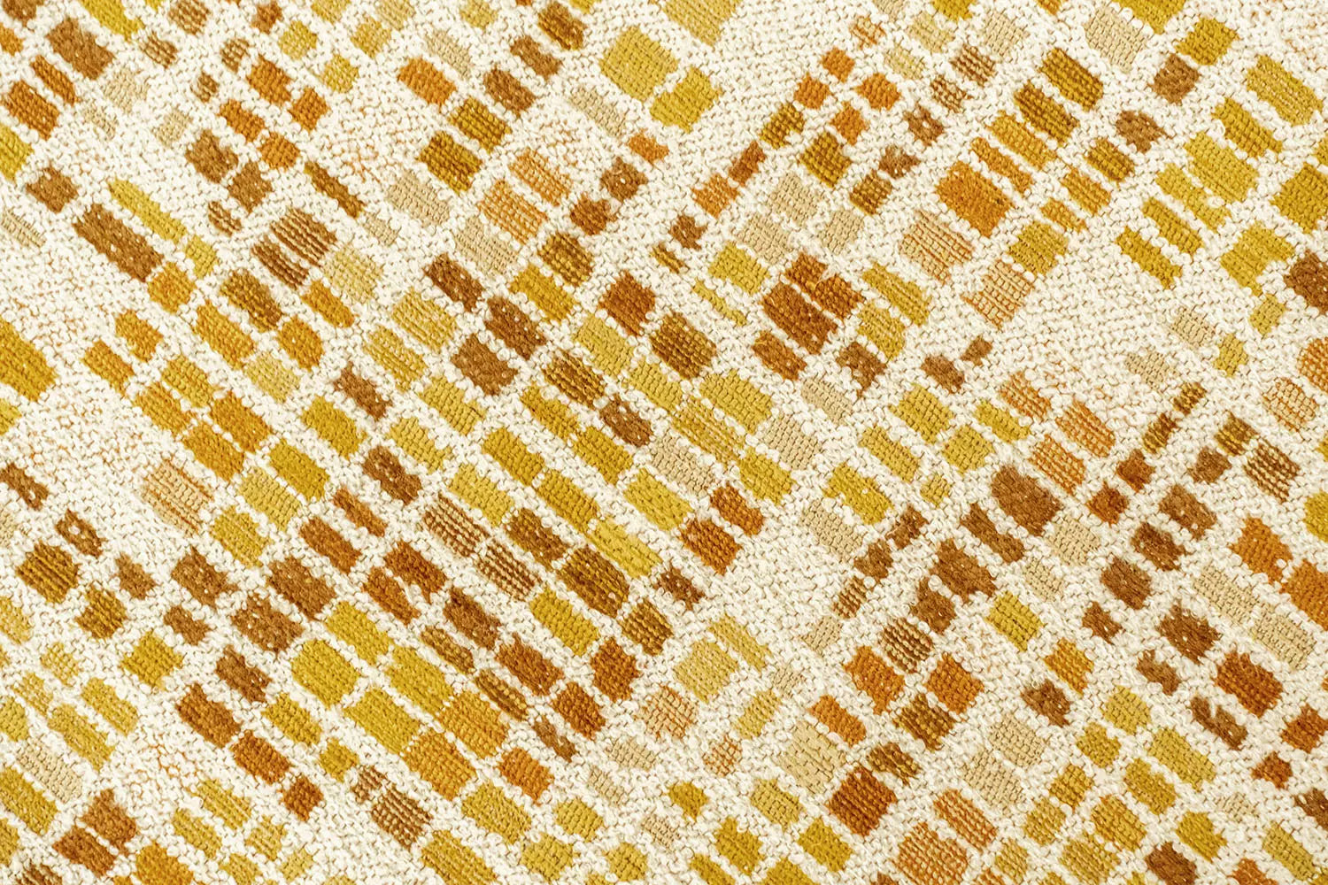 Teppich CUBIK beige mit Orange und Gelb