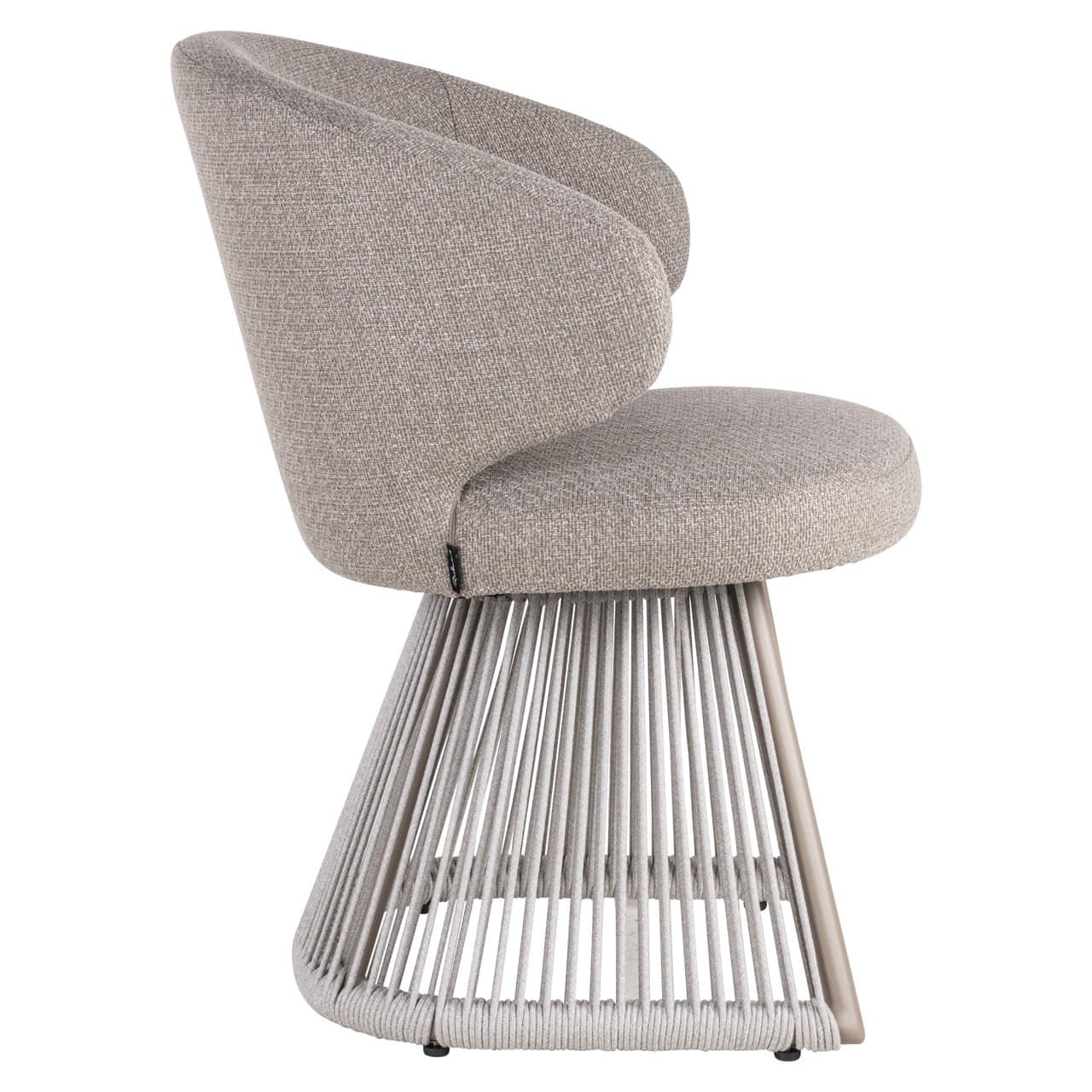 NUBA Outdoor Chair in Gray Beige