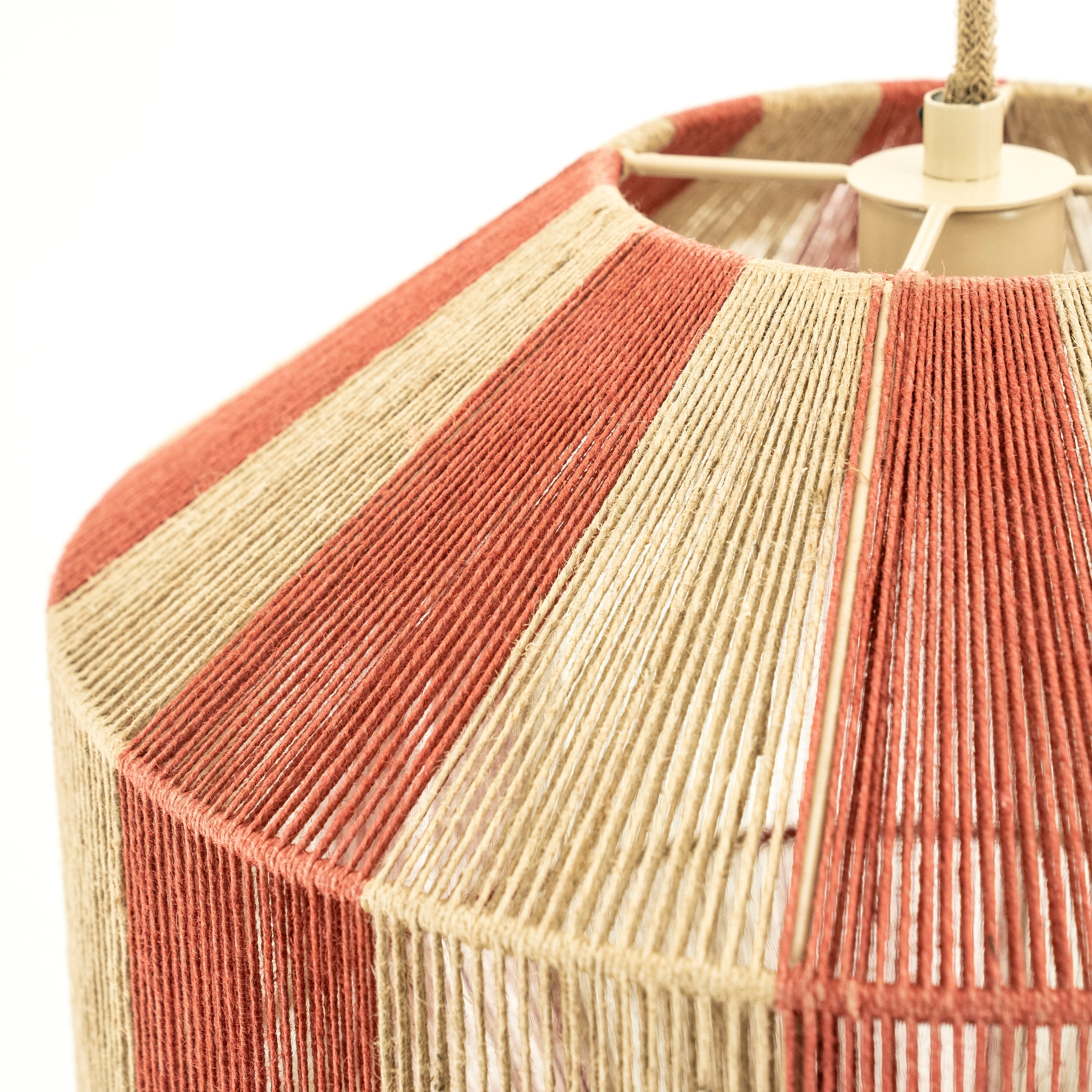 CIRQUE pendant lamp beige with coral