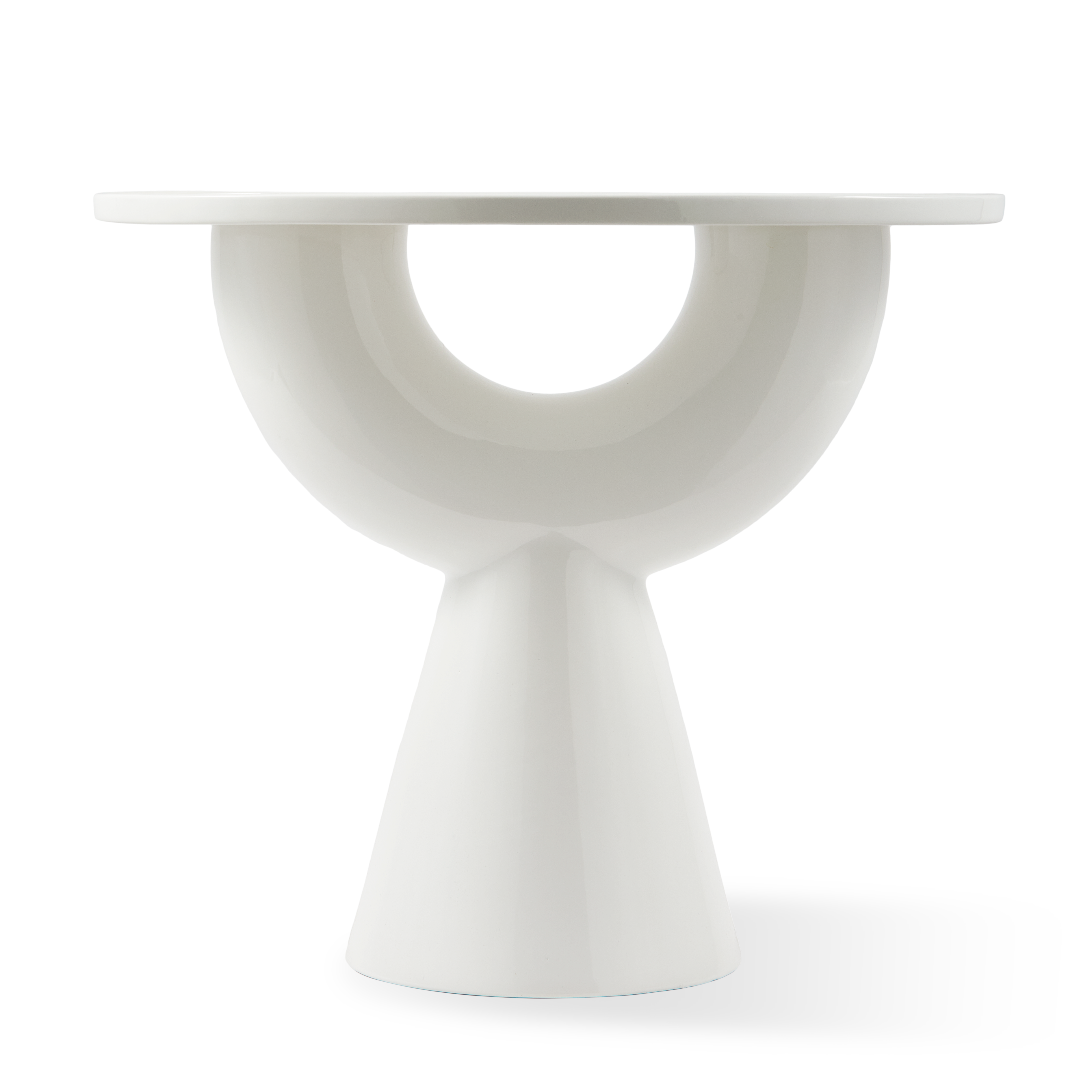 Stolik boczny ANISH biały