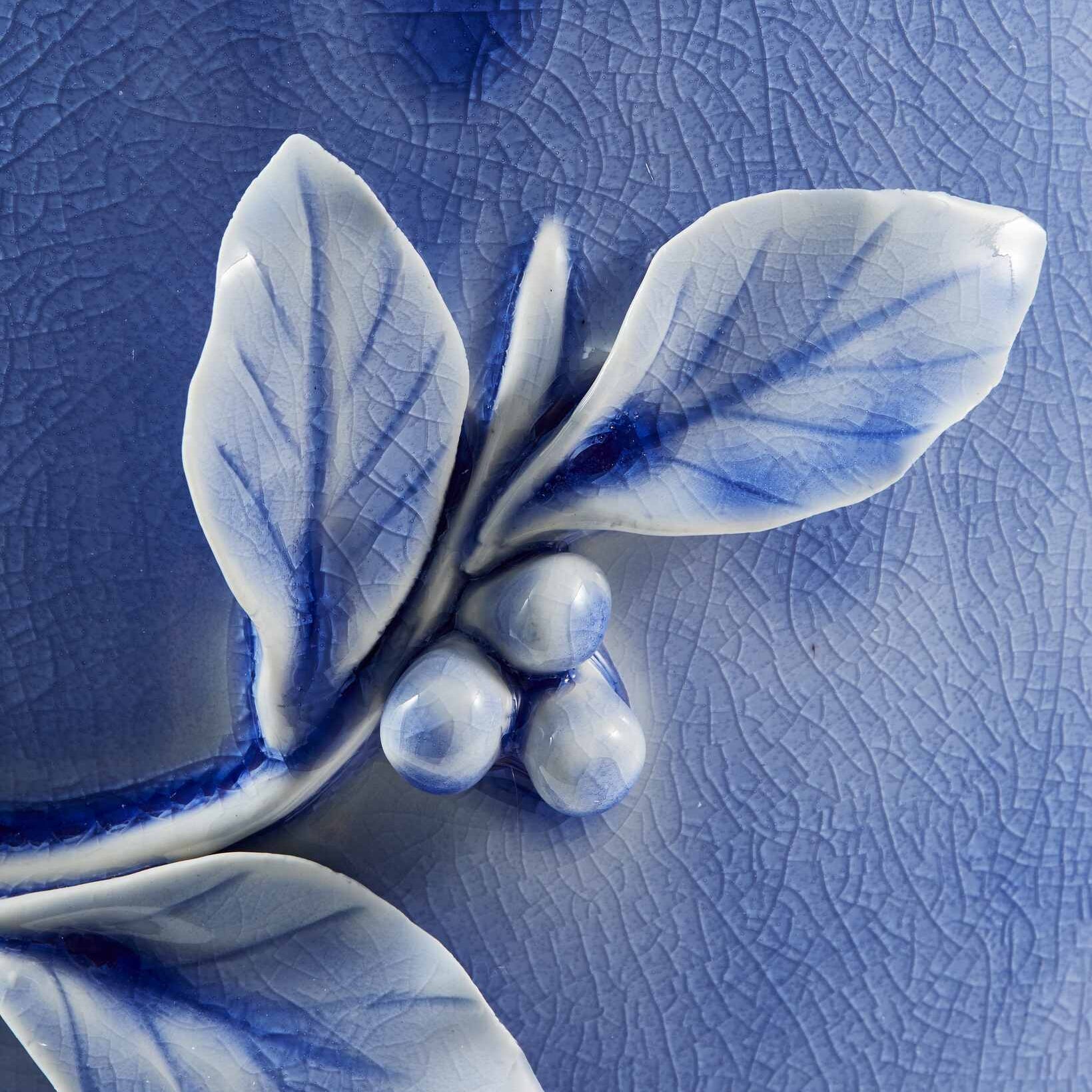 Wazon 3D BIRDS niebieski