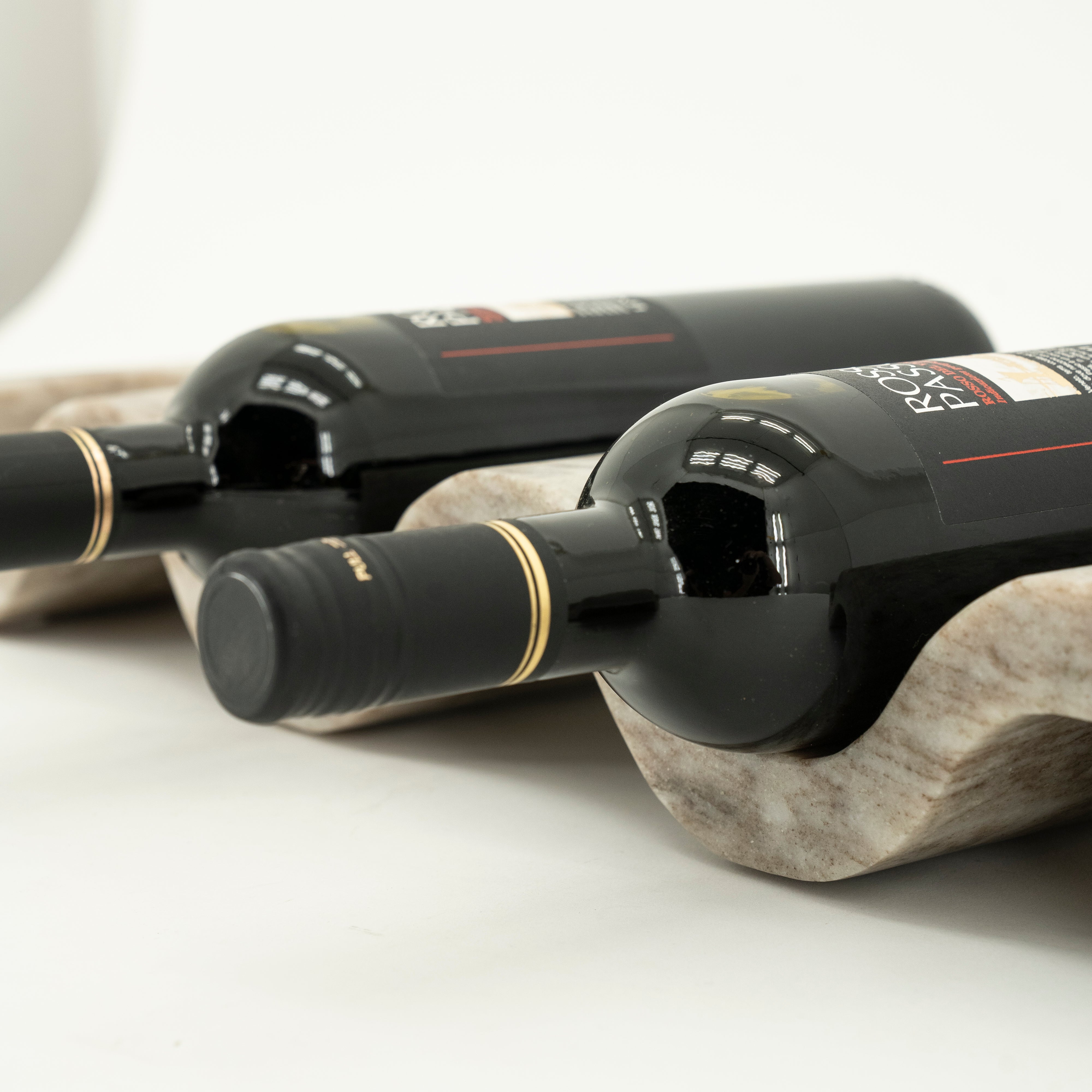 Stojak na wino AIREN szary marmur