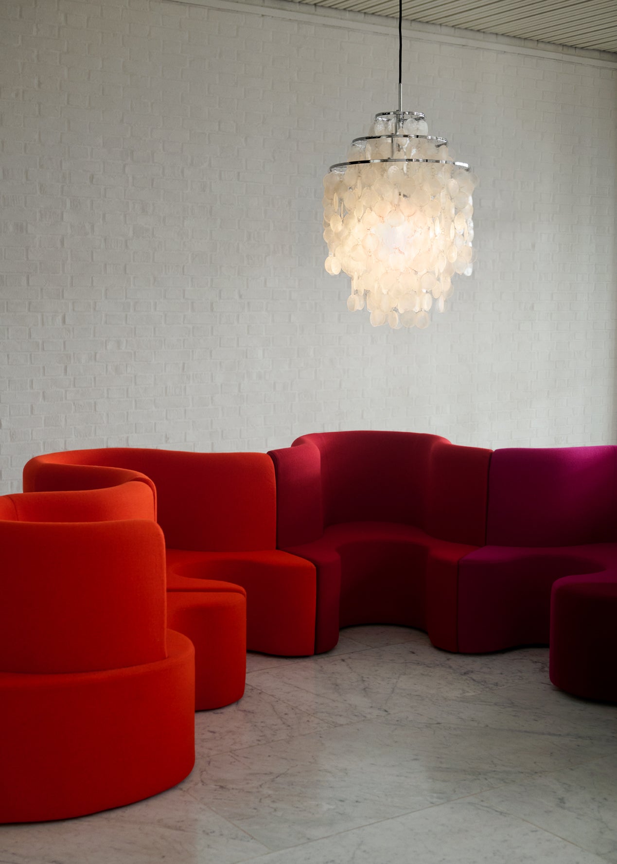 Lampa wisząca FUN 1DM masa perłowa