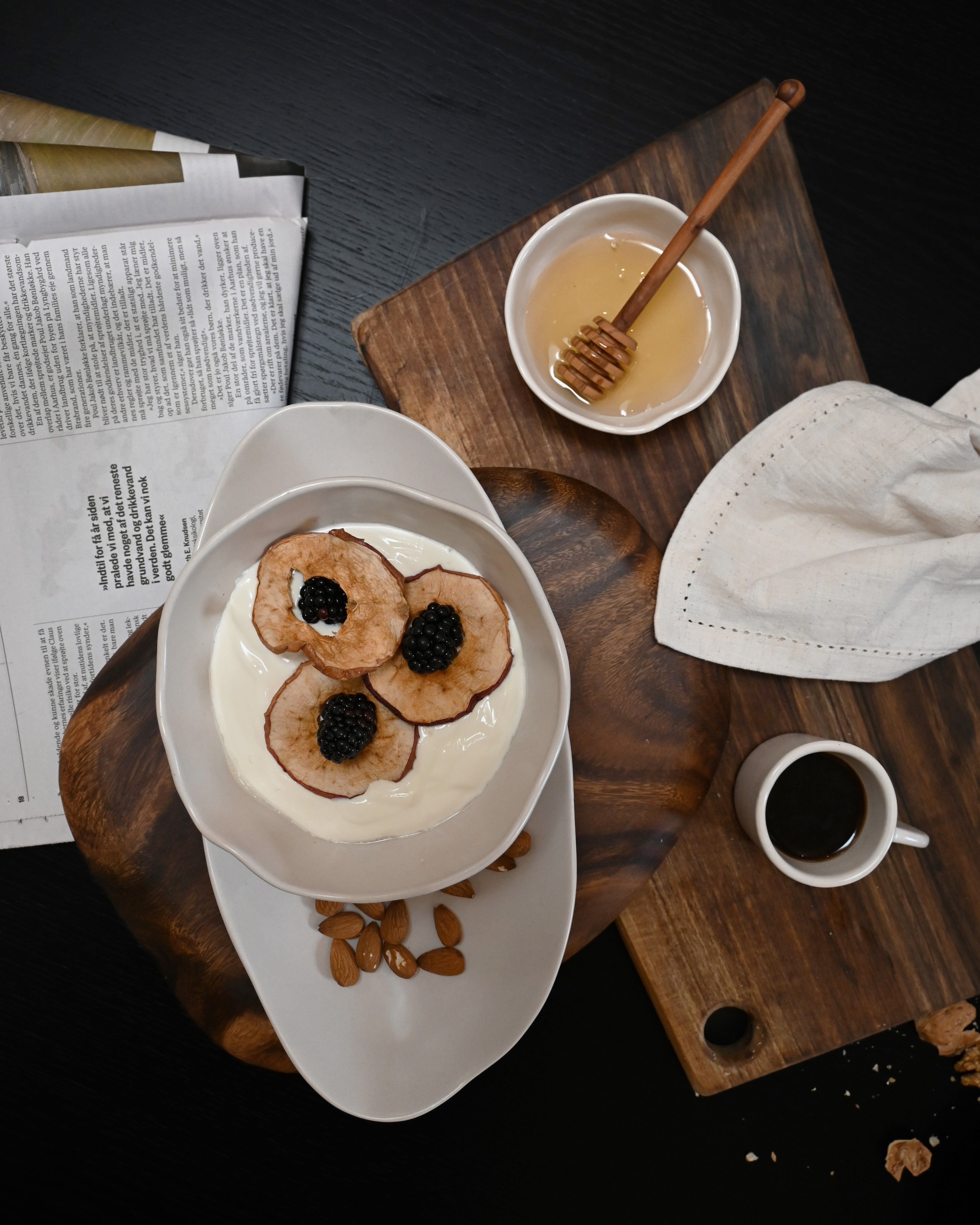 Zestaw misek NATIVE biała kamionka