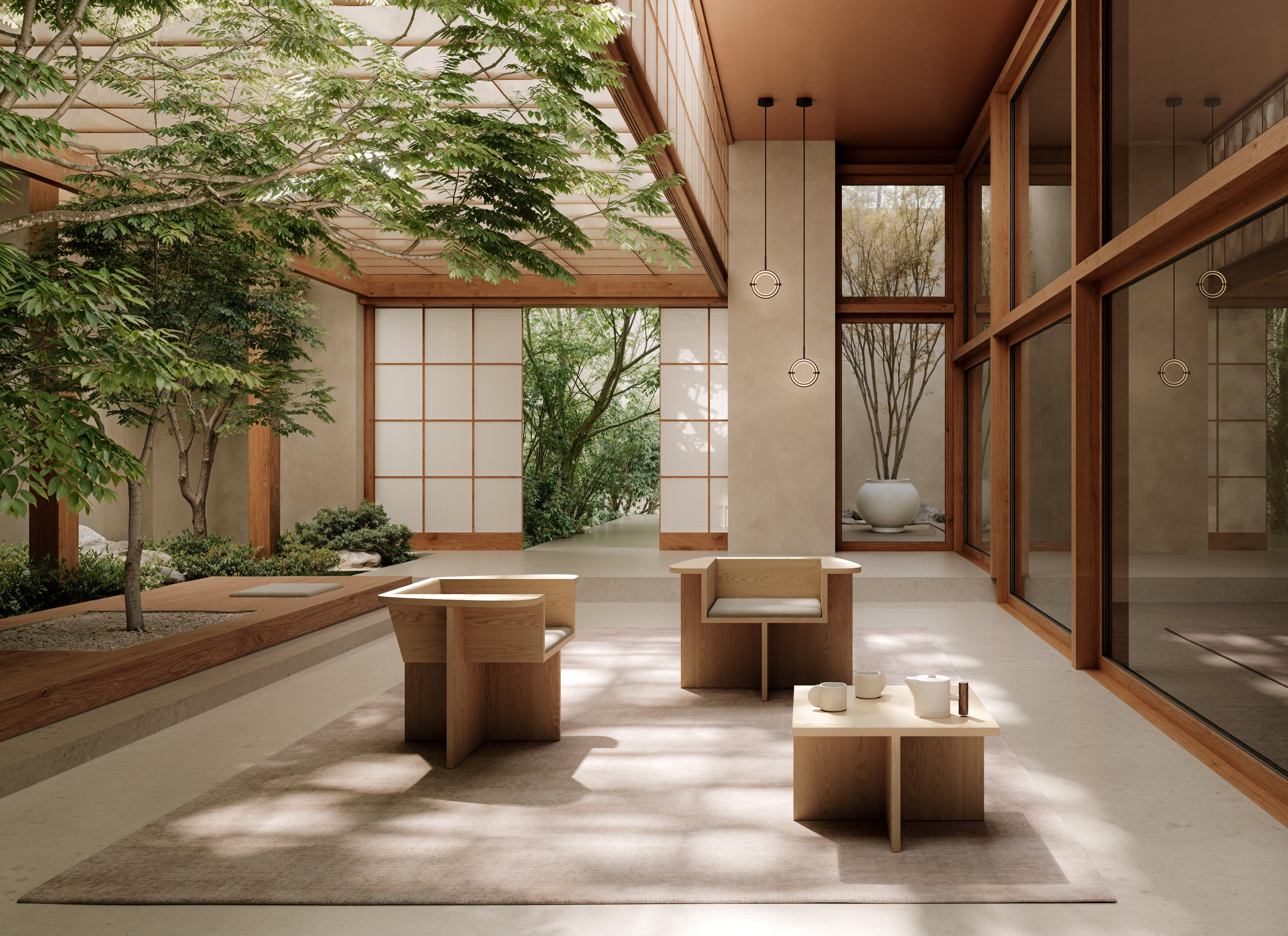 Dzbanek do herbaty NATIVE biała kamionka