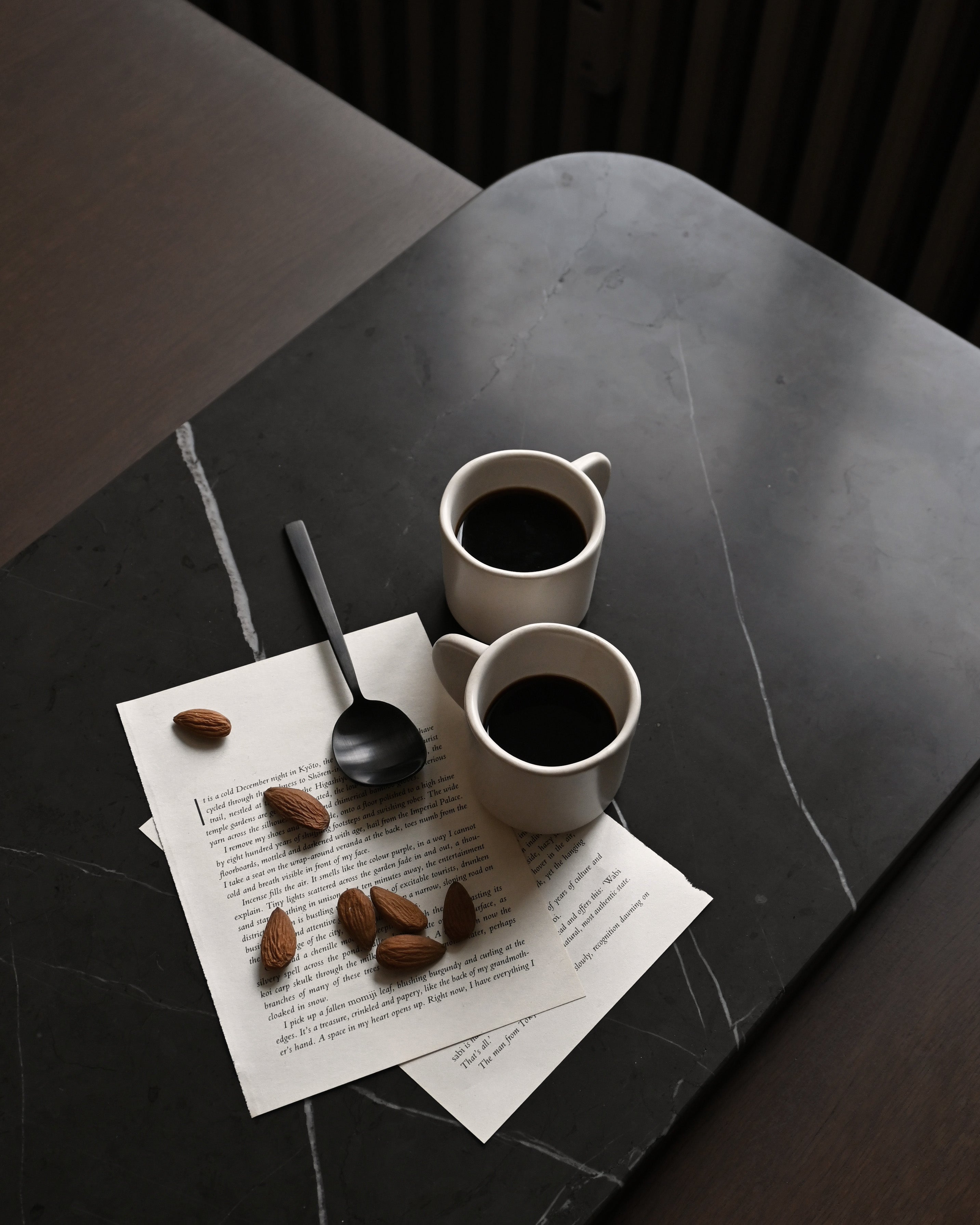 Zestaw kubków do espresso NATIVE biała kamionka