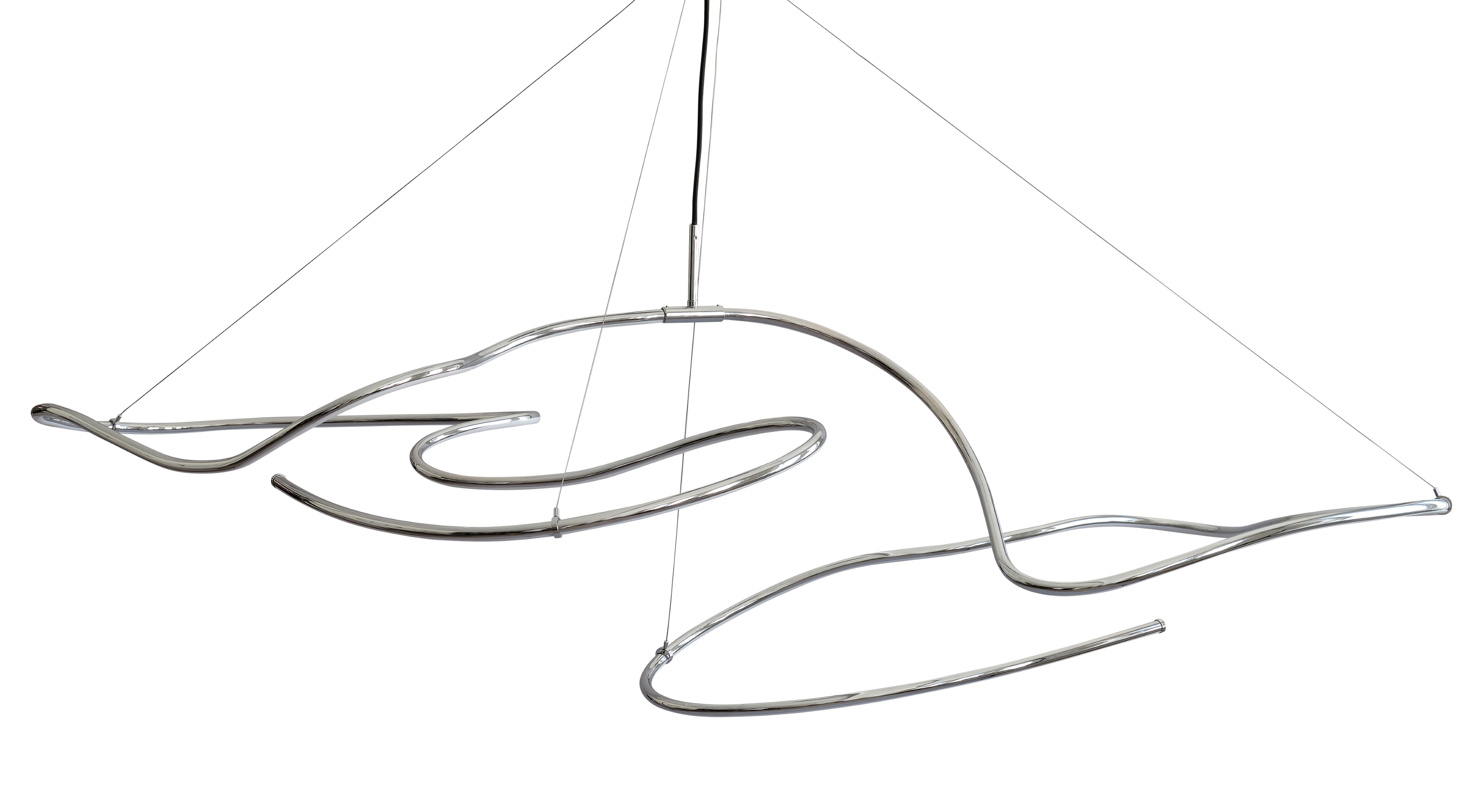 Żyrandol GHOST chrom