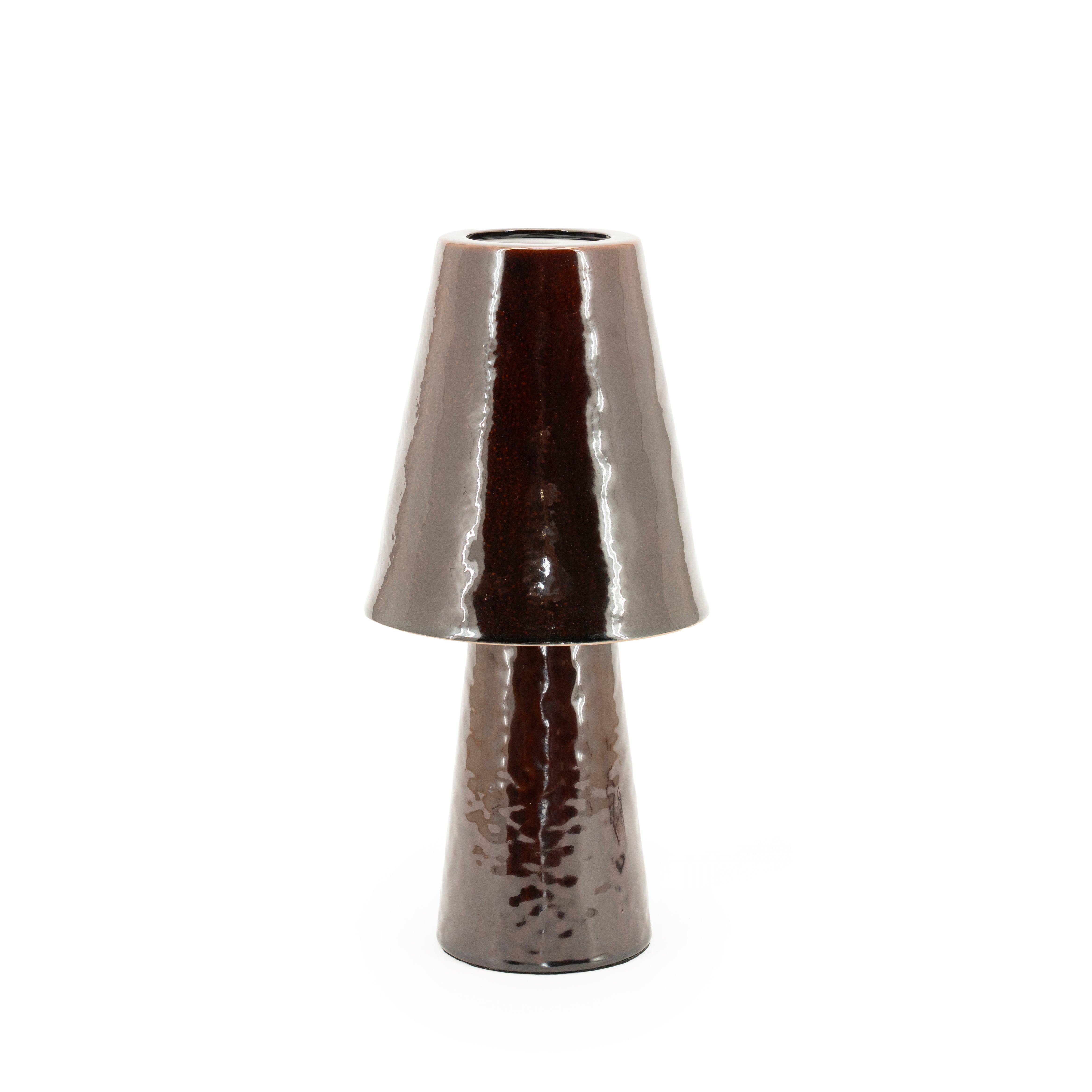 Lampa stołowa CLAYTON brązowy
