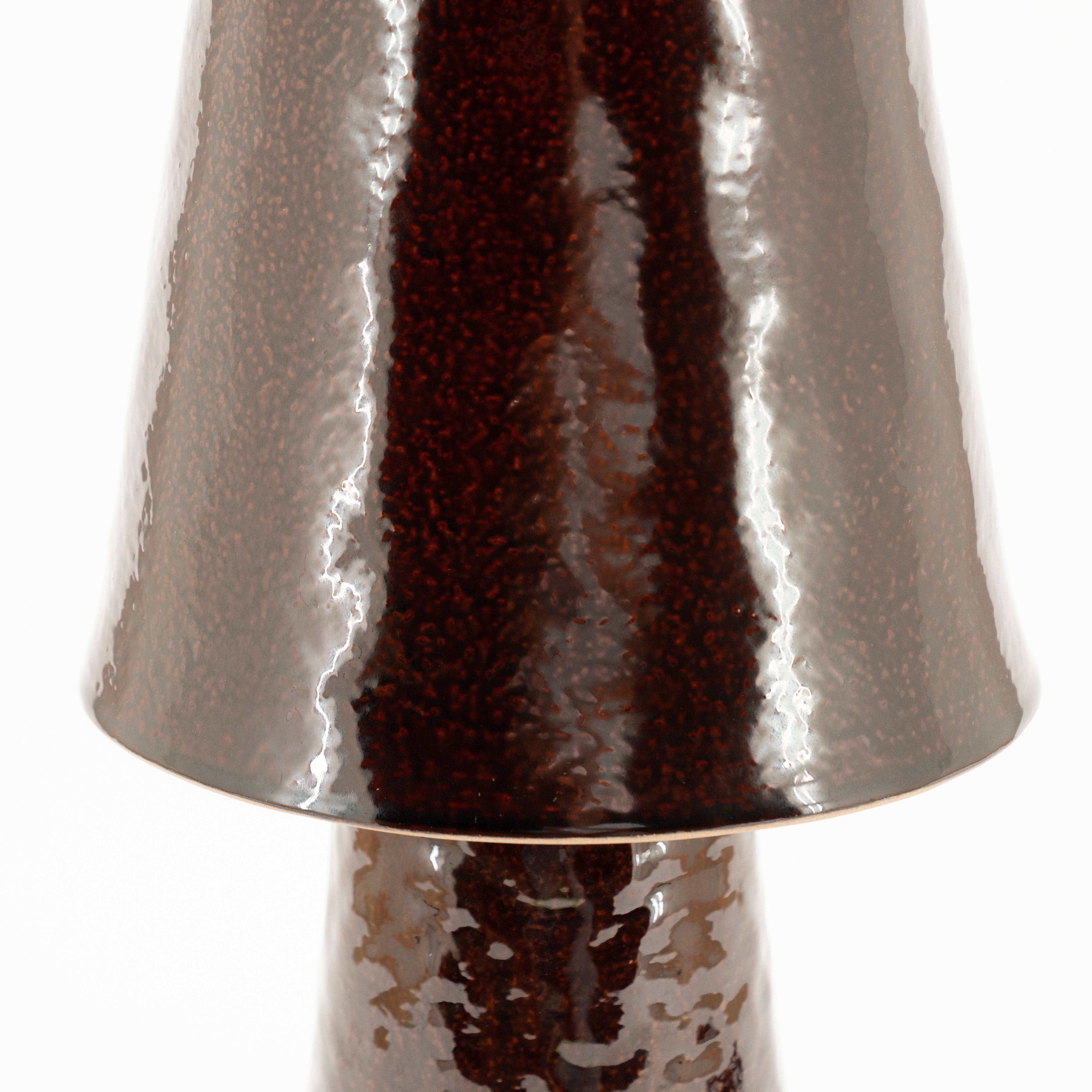 Lampa stołowa CLAYTON brązowy
