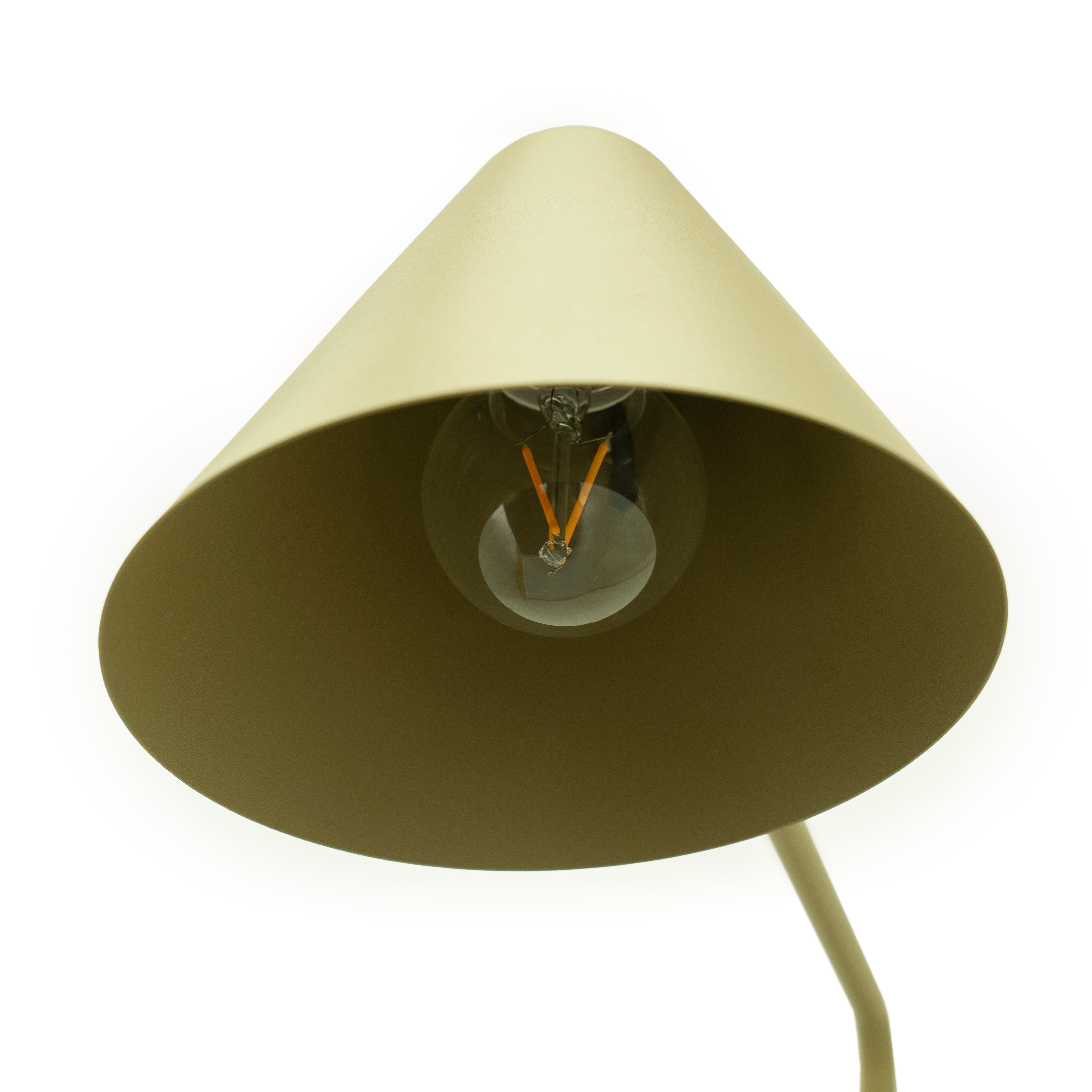 Lampa ścienna na wysięgniku CAPA zielony