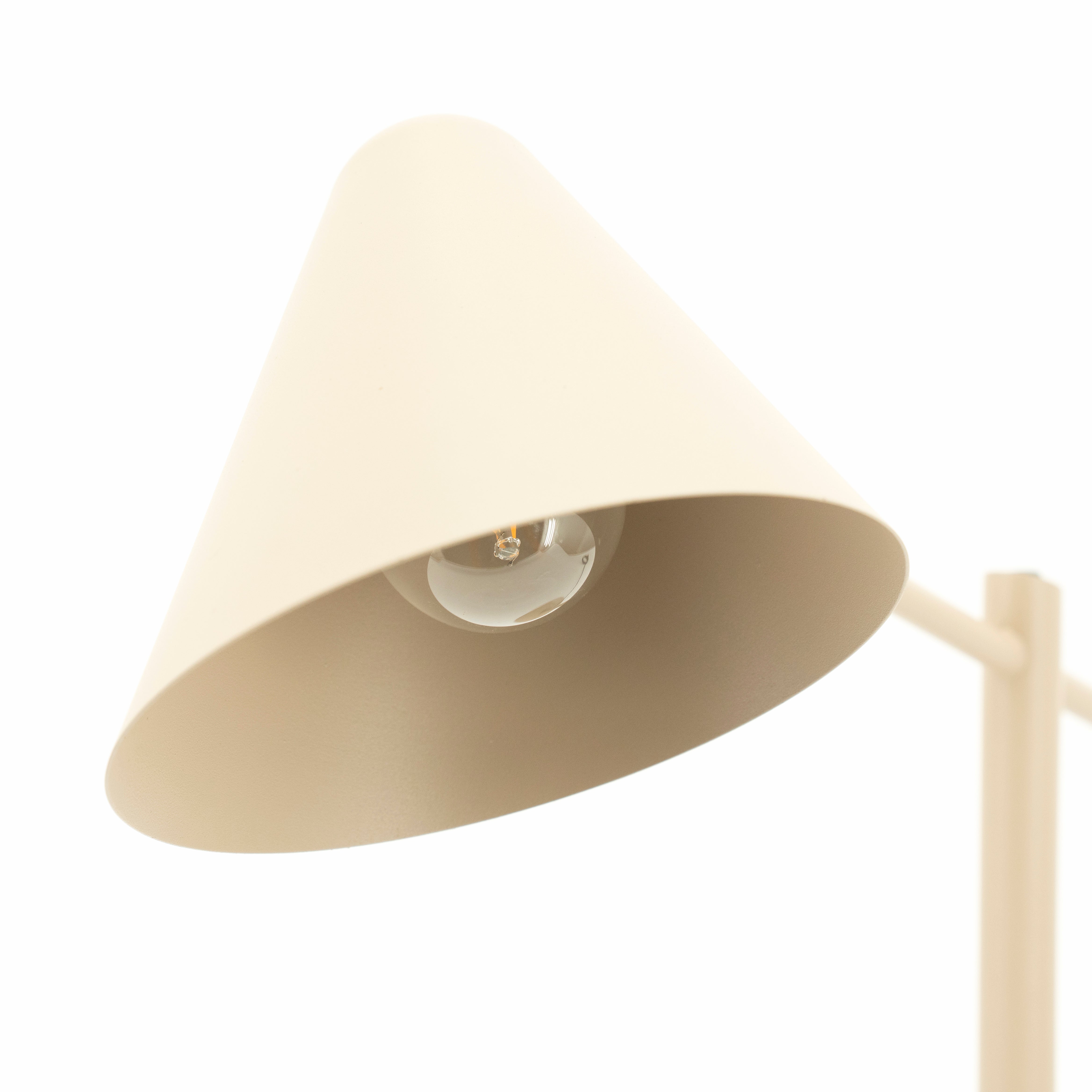 Lampa stołowa CAPA kremowy