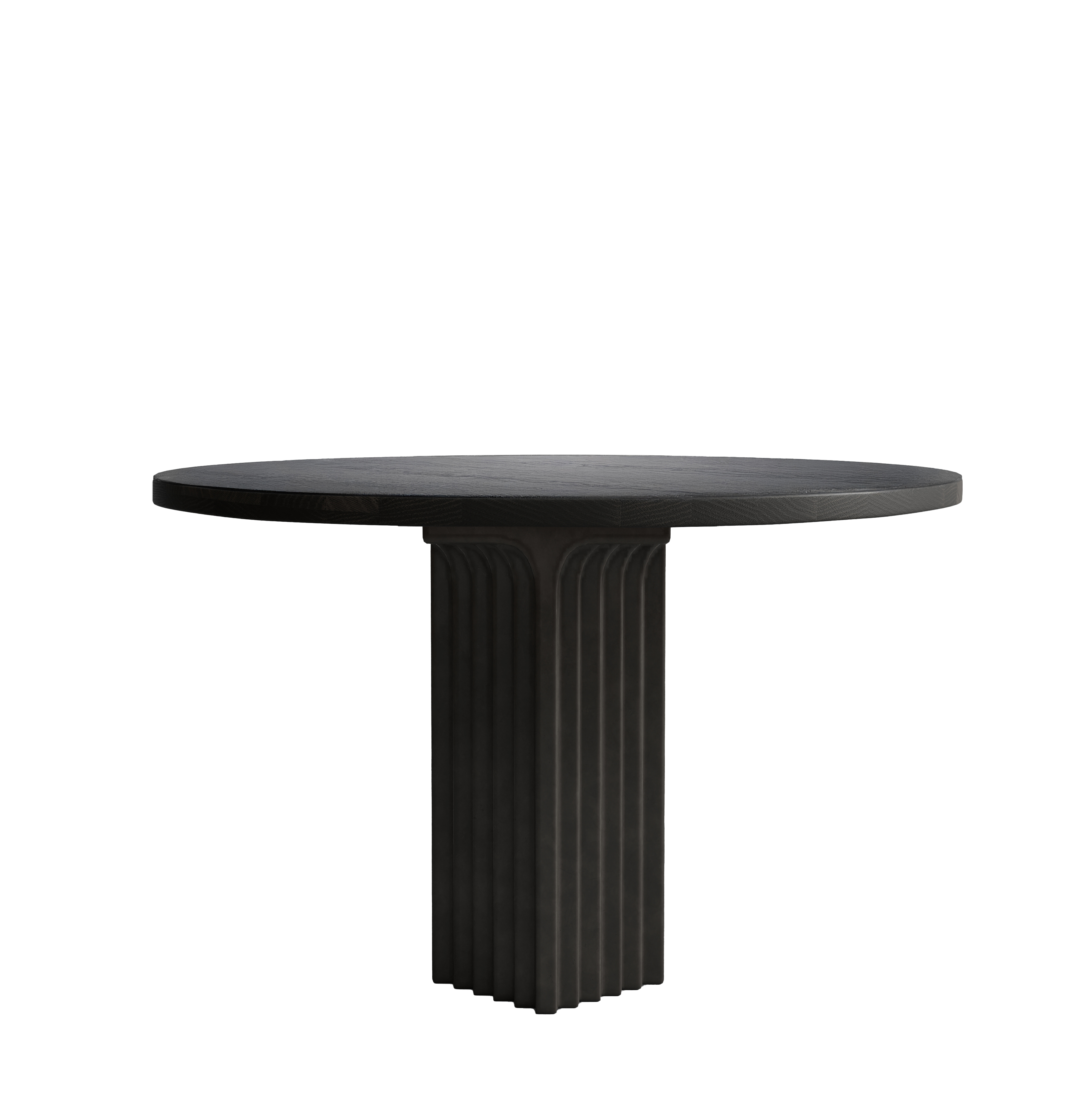Round table ARC black oak