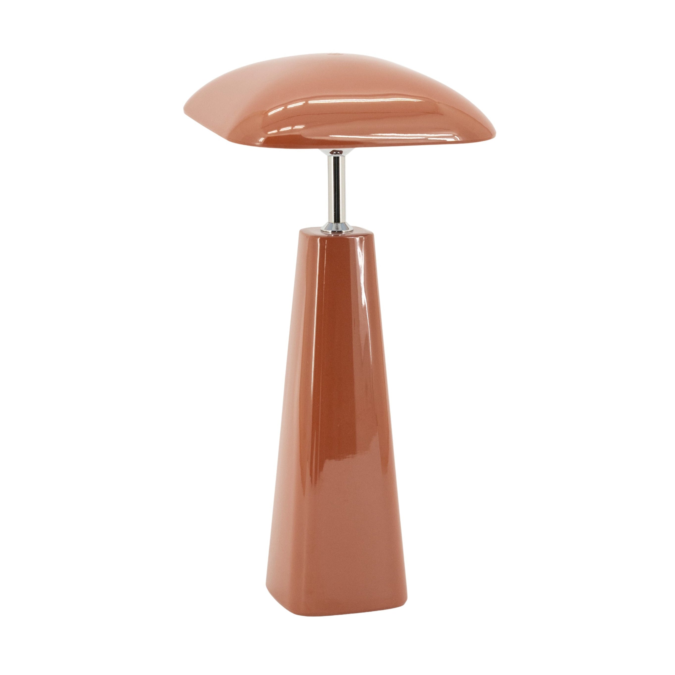 Lampa przenośna QUADRA ciepły brązowy