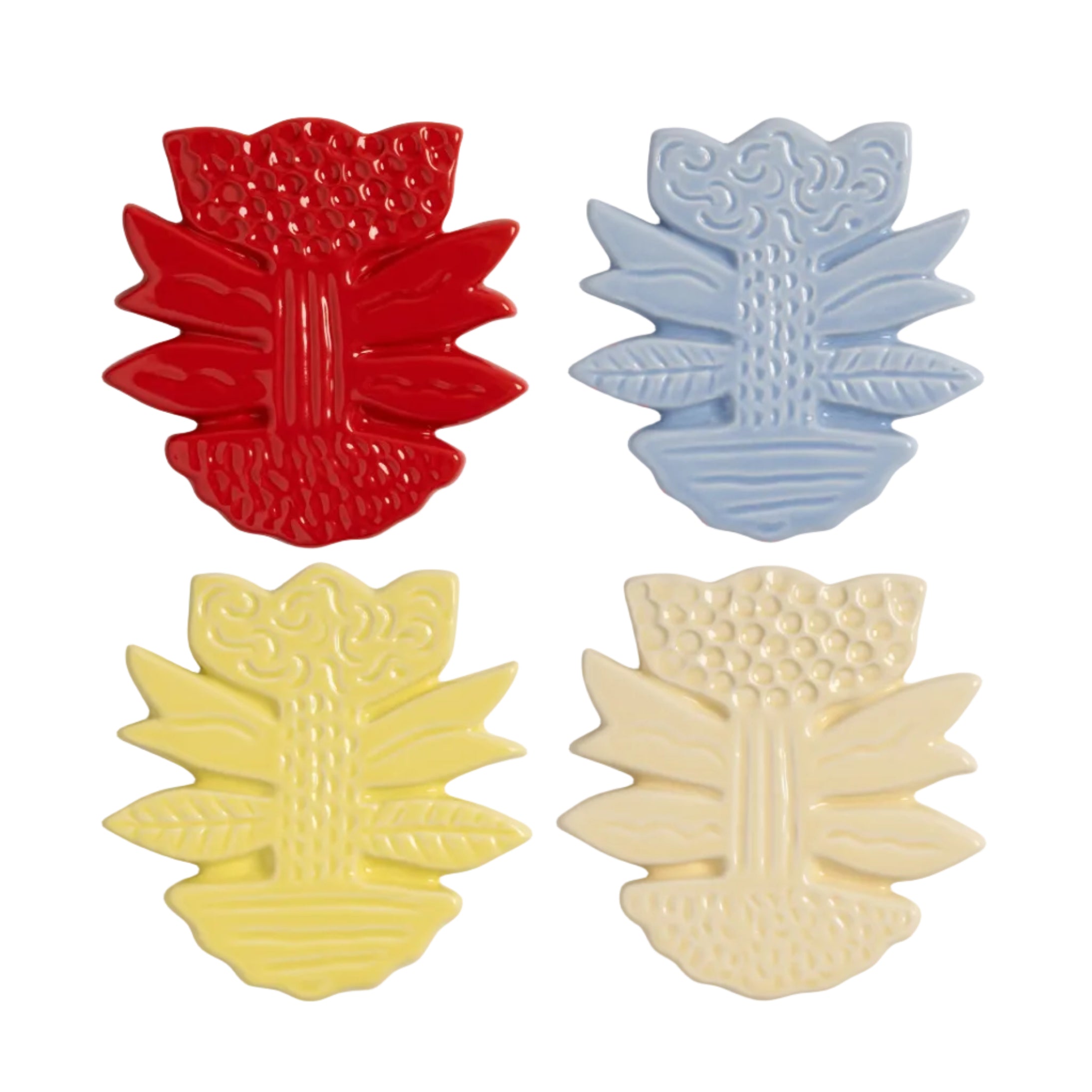 Zestaw podstawek BLUME kolorowy