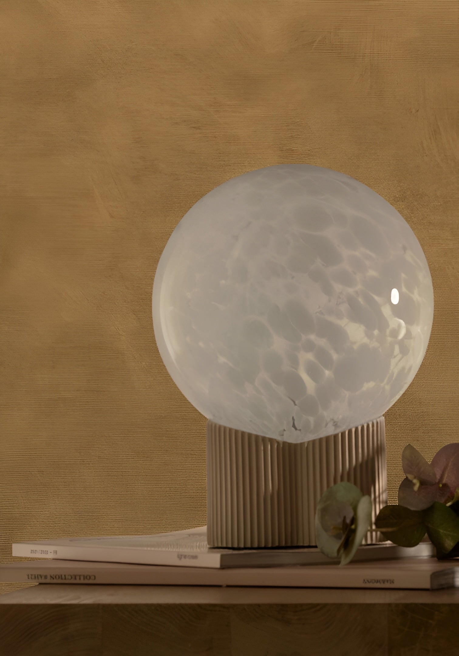 Structural wallpaper imitating canvas ARGILE - CAMEL caramel brown