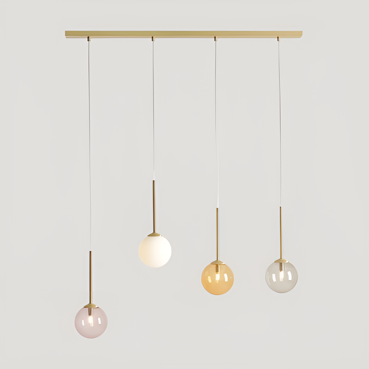 Lampa wisząca BOSSO QUATRO kolorowy