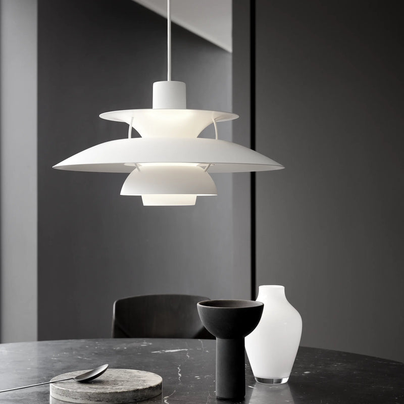 Lampa wisząca PH 5 monochromatyczny biały