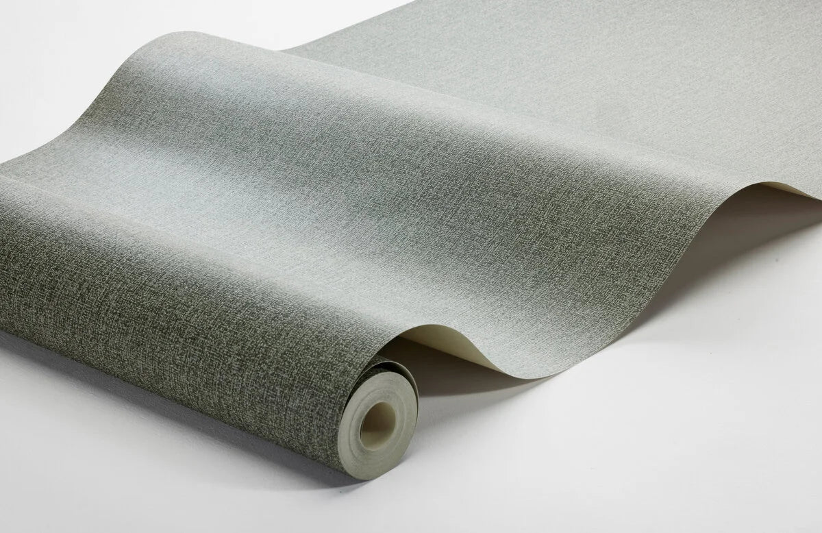 Strukturierte Tapete, die Leinwand imitiert WEAVER’S WALL grün