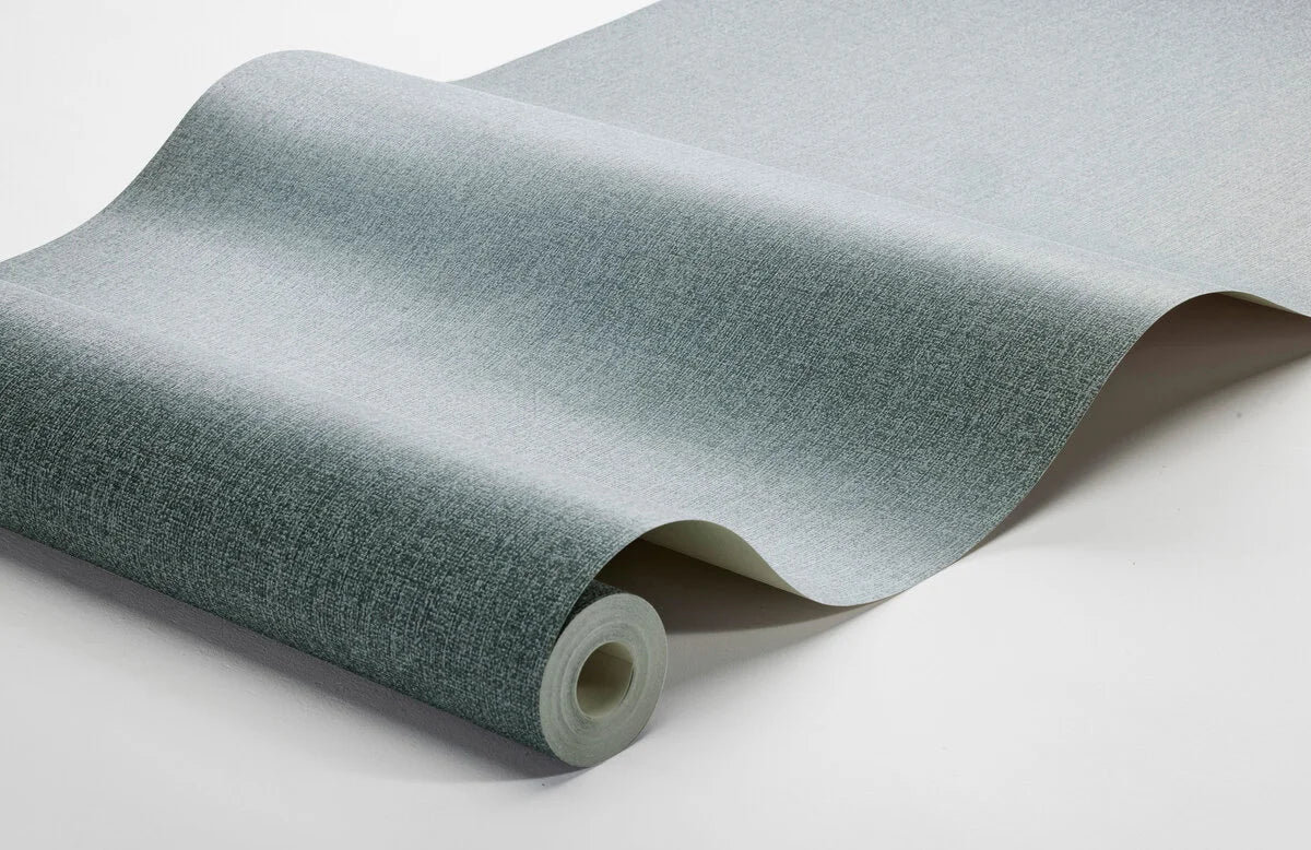 Strukturierte Tapete, die Leinwand imitiert, WEAVER’S WALL, blau