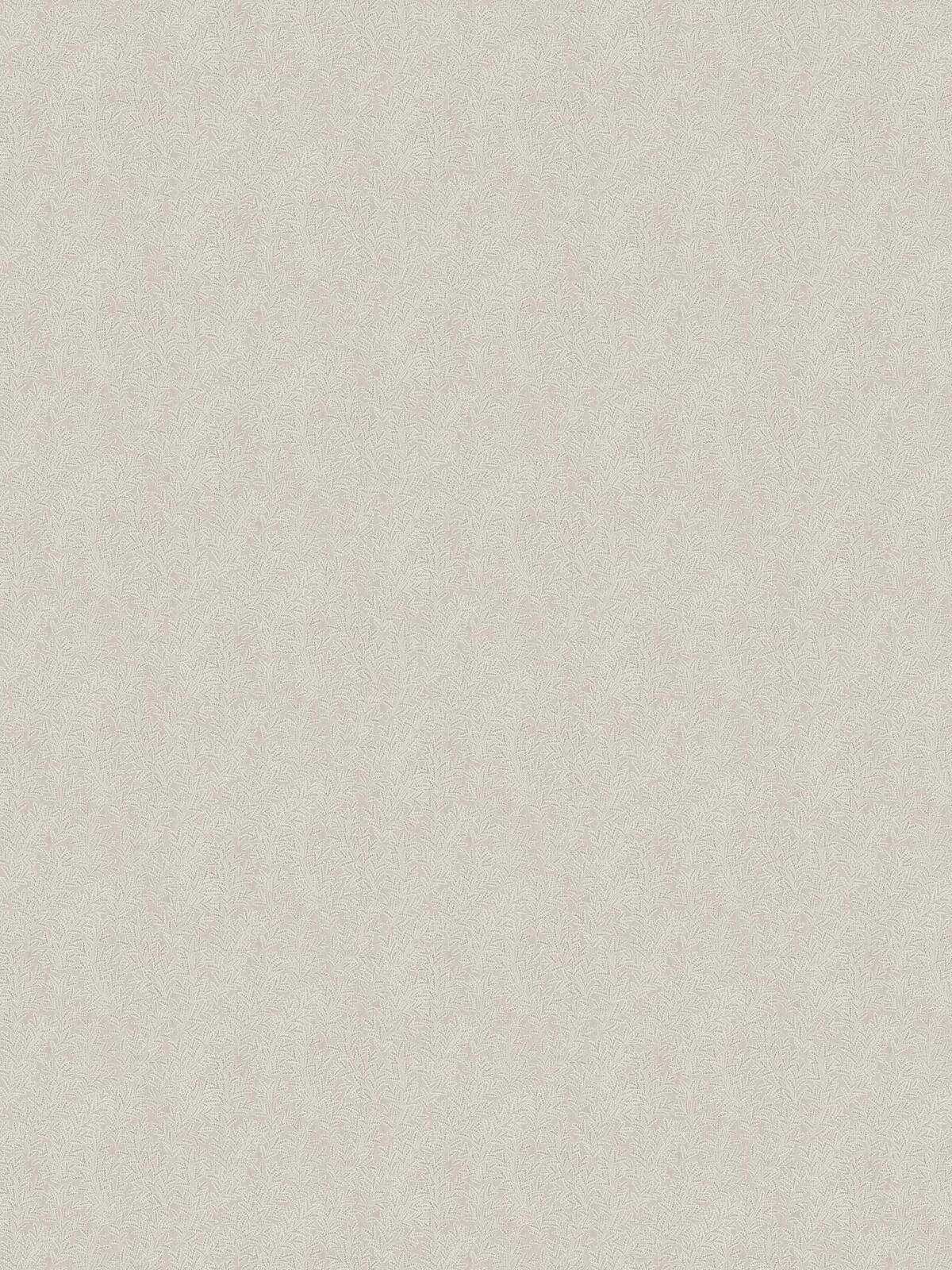 MOLLY’S MEADOW Beige Leaf Pattern Wallpaper