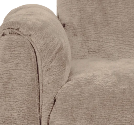 Sofa modułowa BAGGY 3D - element lewostronny piaskowy