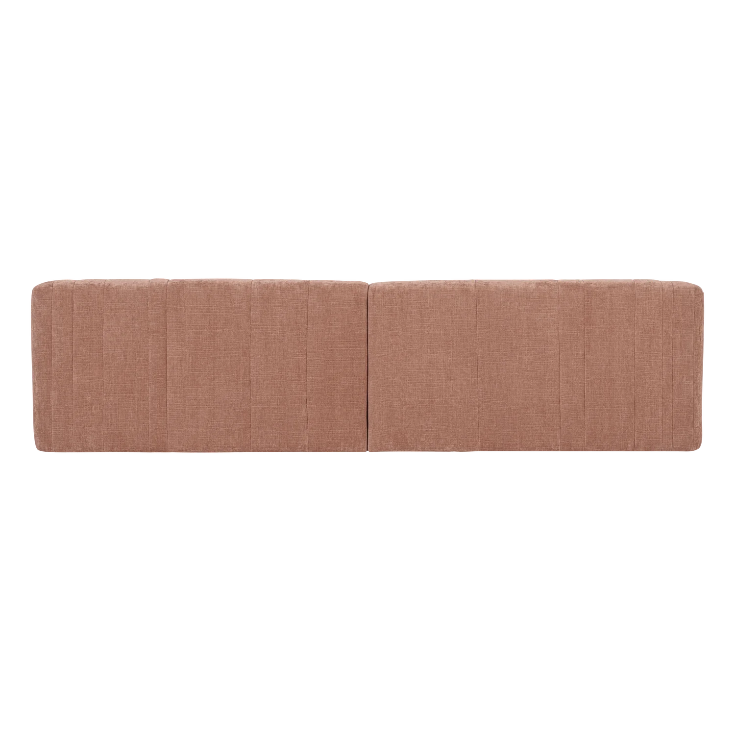 Sofa 4-osobowa OMAIRE różowy szenil