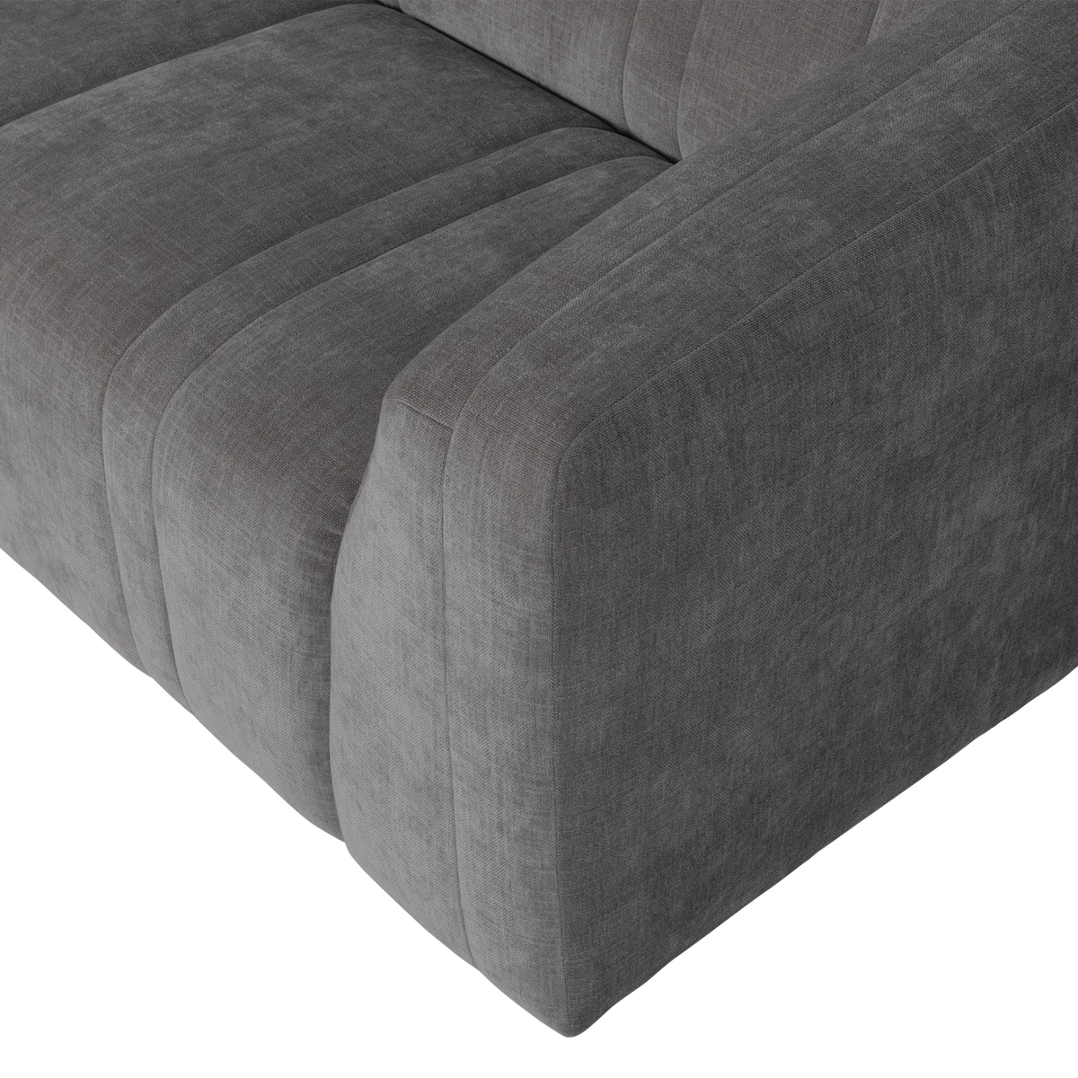 Sofa 2-osobowa OMAIRE szary szenil