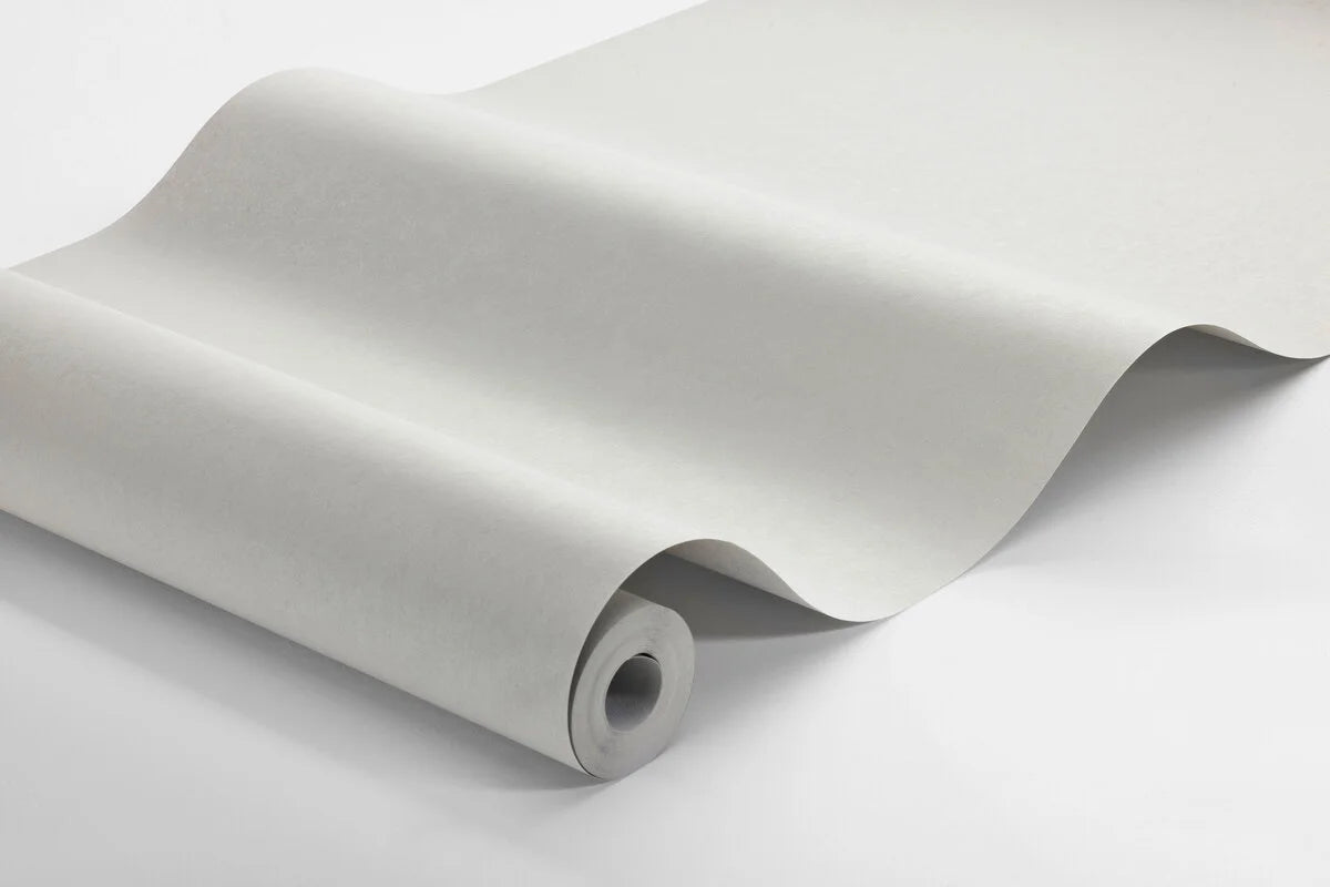 Non-woven paper wallpaper solid TOM gray