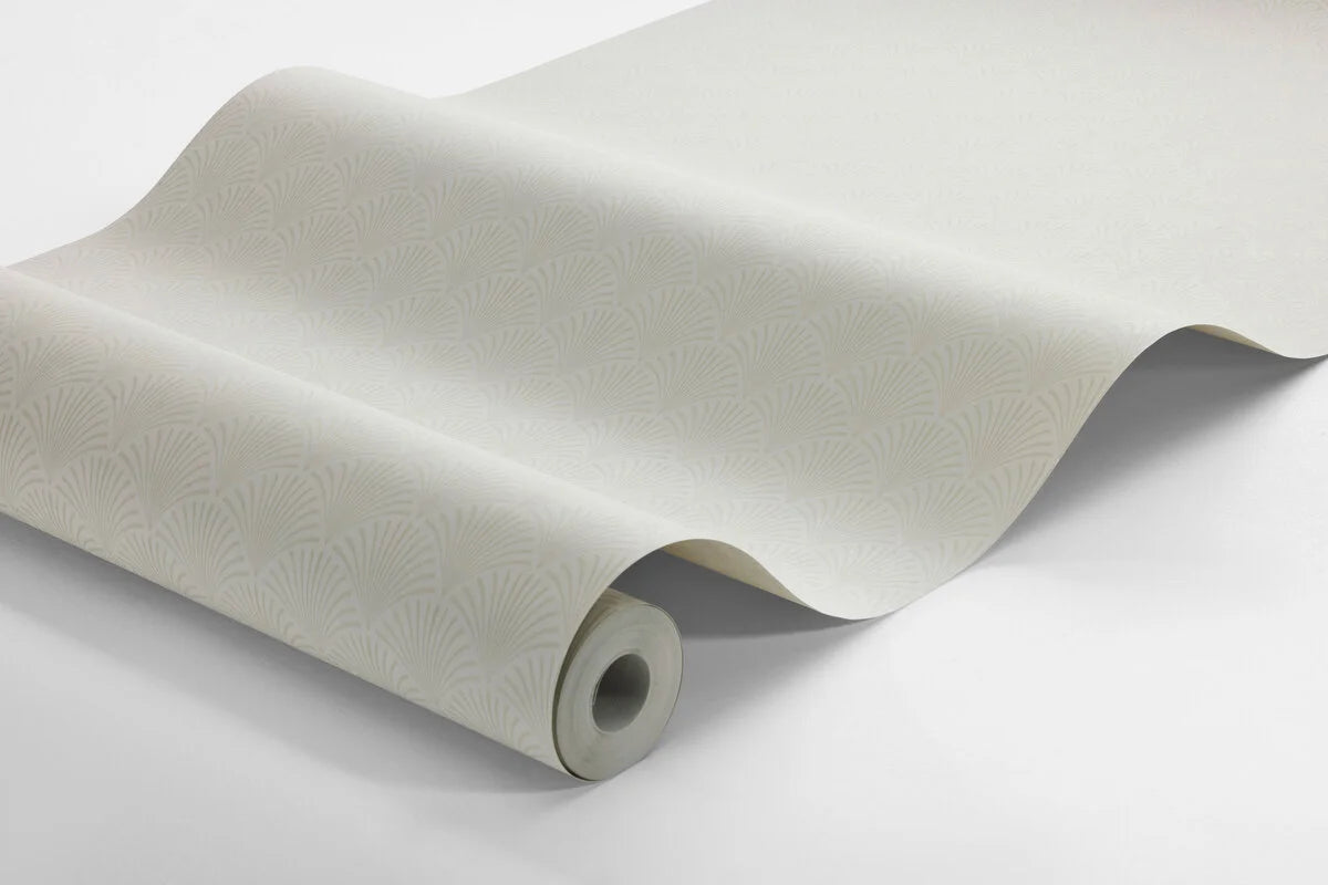 Tapeta flizelinowa papierowa z geometrycznym wzorem SAMIRA beżowy