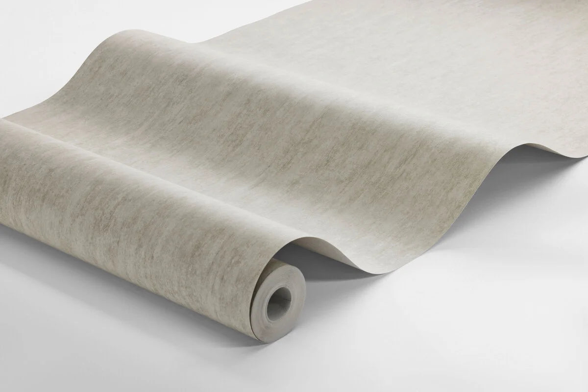 Paper fleece wallpaper imitating concrete BETTY beige
