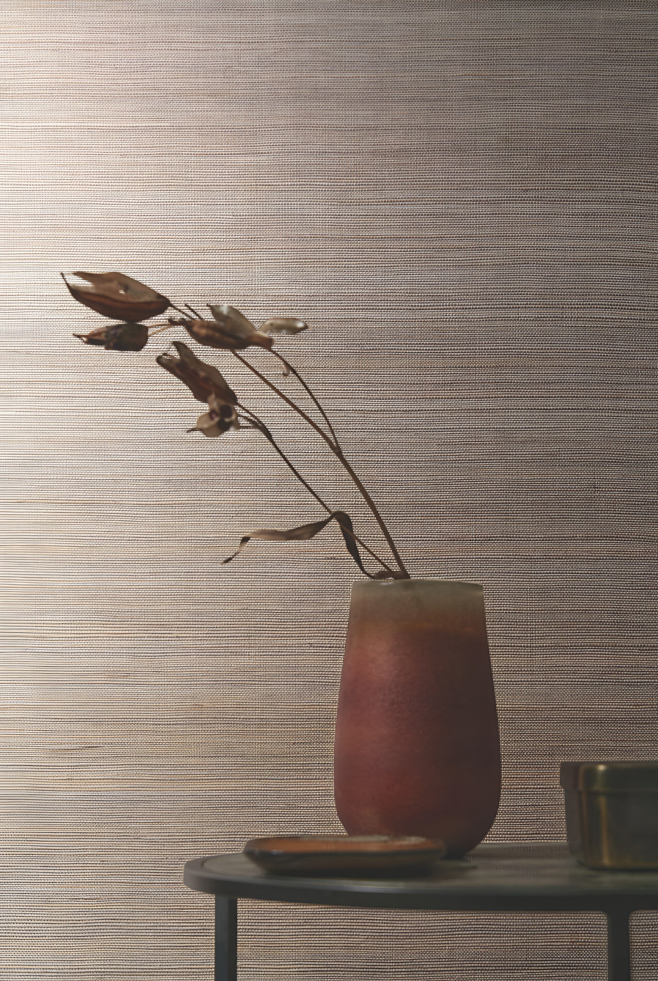 Structural Plant Fiber Wallpaper PICTA - BLANC White