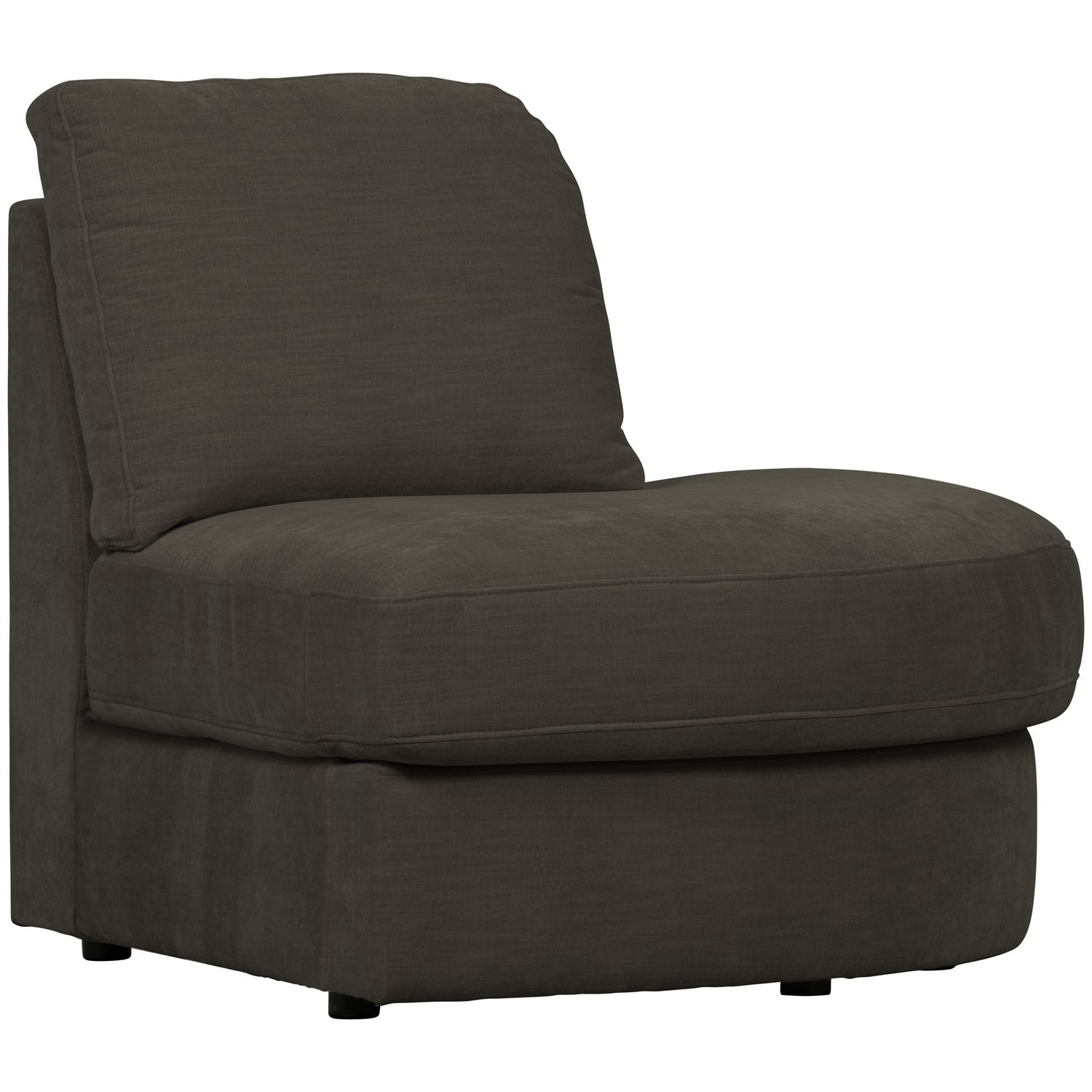 Sofa FAMILY - offenes Modul rechts anthrazit