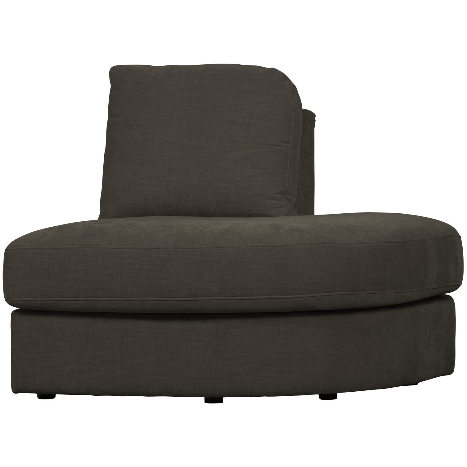 Sofa FAMILY - offenes Modul rechts anthrazit