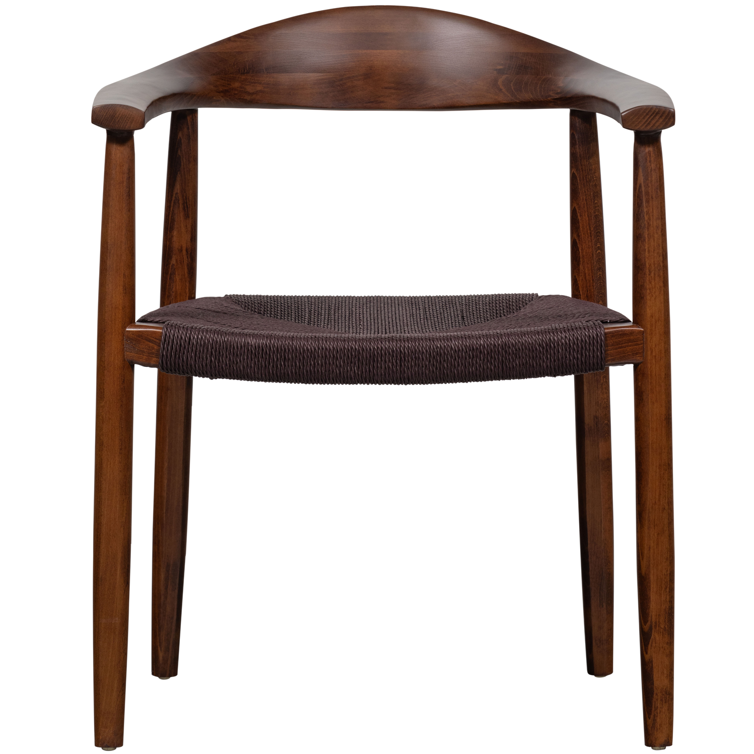 Embrace Chair in Beech Wood with Woven Seat